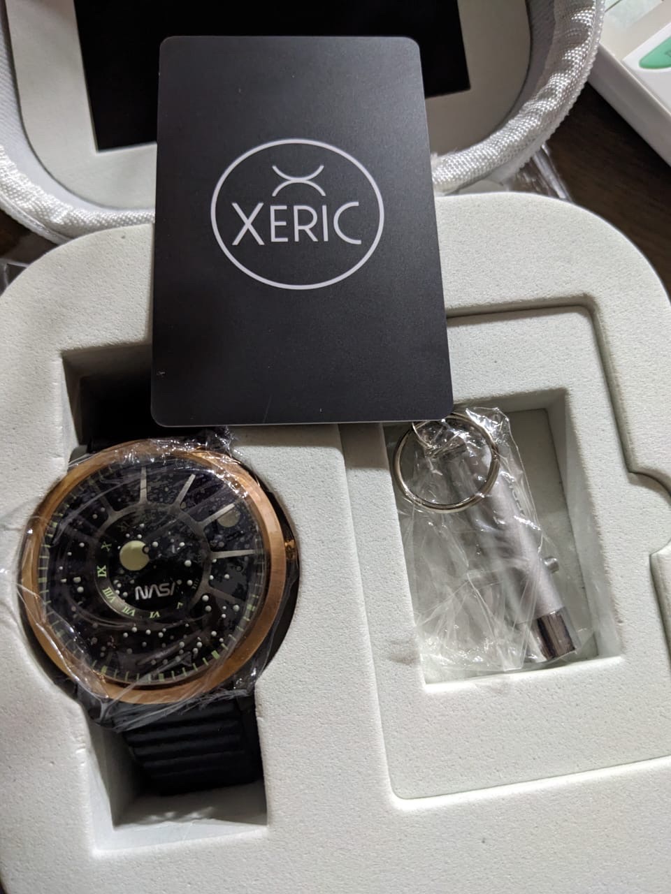 joyas, relojes y accesorios - reloj Xeric NASA Trappist-1 Sapphire Lunar Module 3