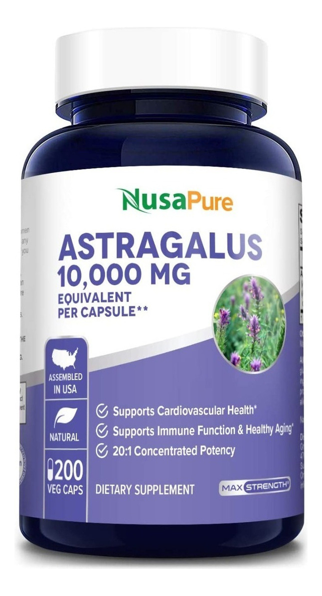 Salud y Equipamiento Médico - Astragalo 10000 Mg  Nusapure 0