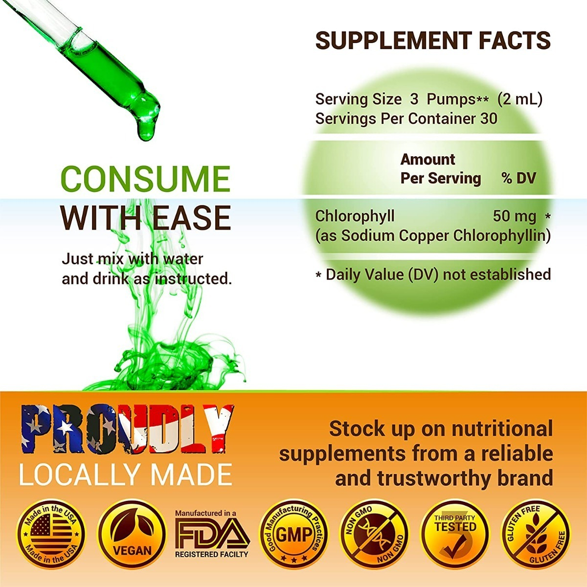 Salud y Equipamiento Médico - Clorofila Liquido 50 Mg Sirunes 1