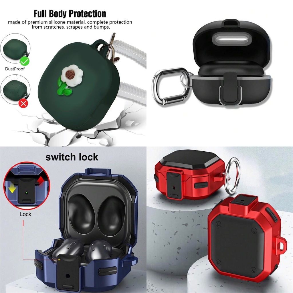 accesorios para electronica - Cover Para Samsung Galaxy Buds2 Pro Buds2 Buds Pro Buds Live 1