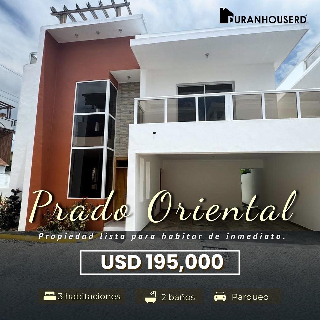 casas - venta de casa lista en la autopista de san Isidro proyecto cerrado  0
