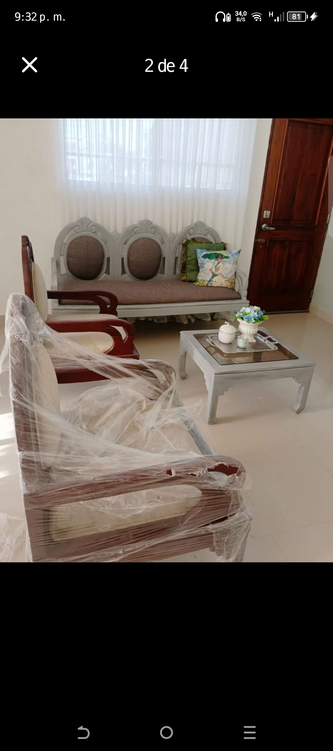 muebles y colchones - Muebles en caoba, excelente madera  2
