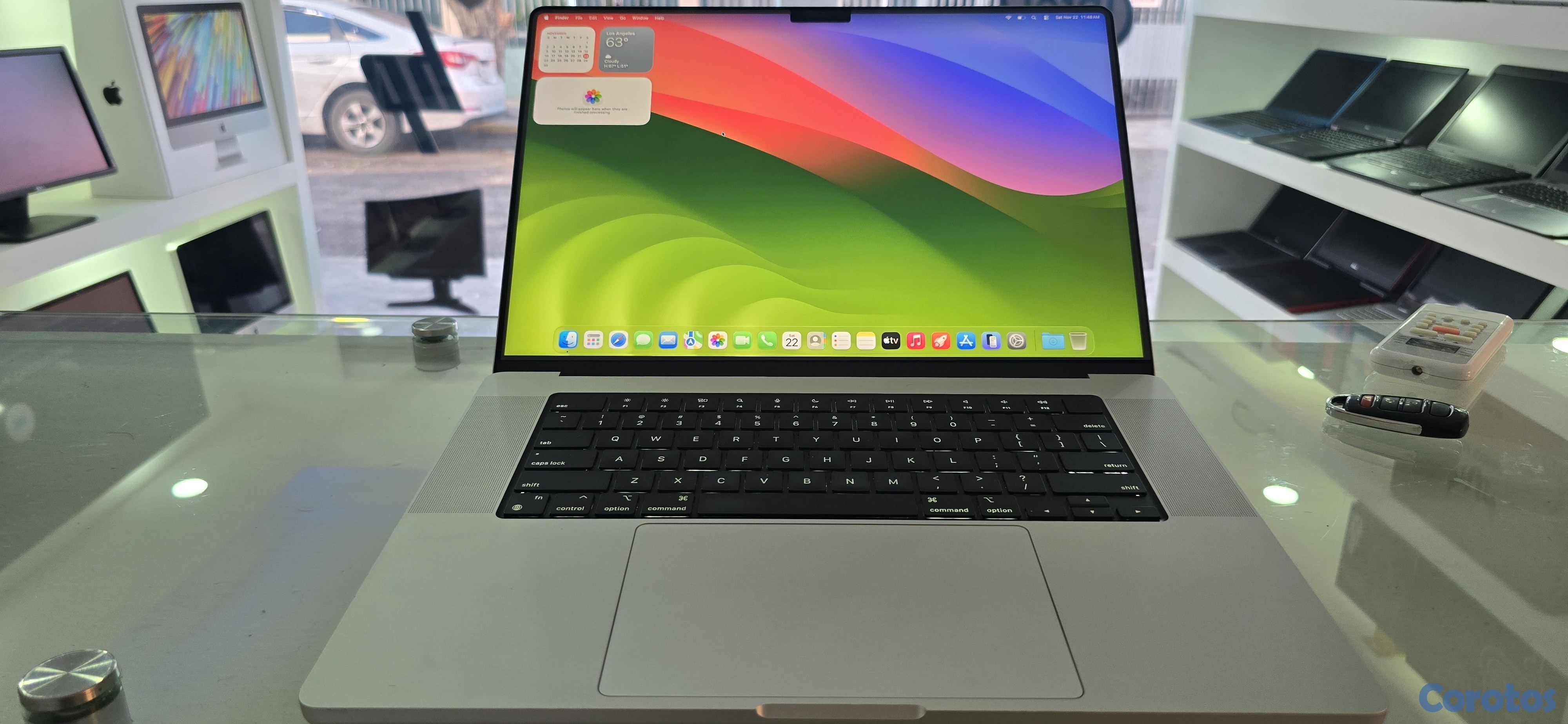 computadoras y laptops - Macbook pro M1 pro 16 Pulg Ram 16gb Disco 1TB SSD año 2021 1