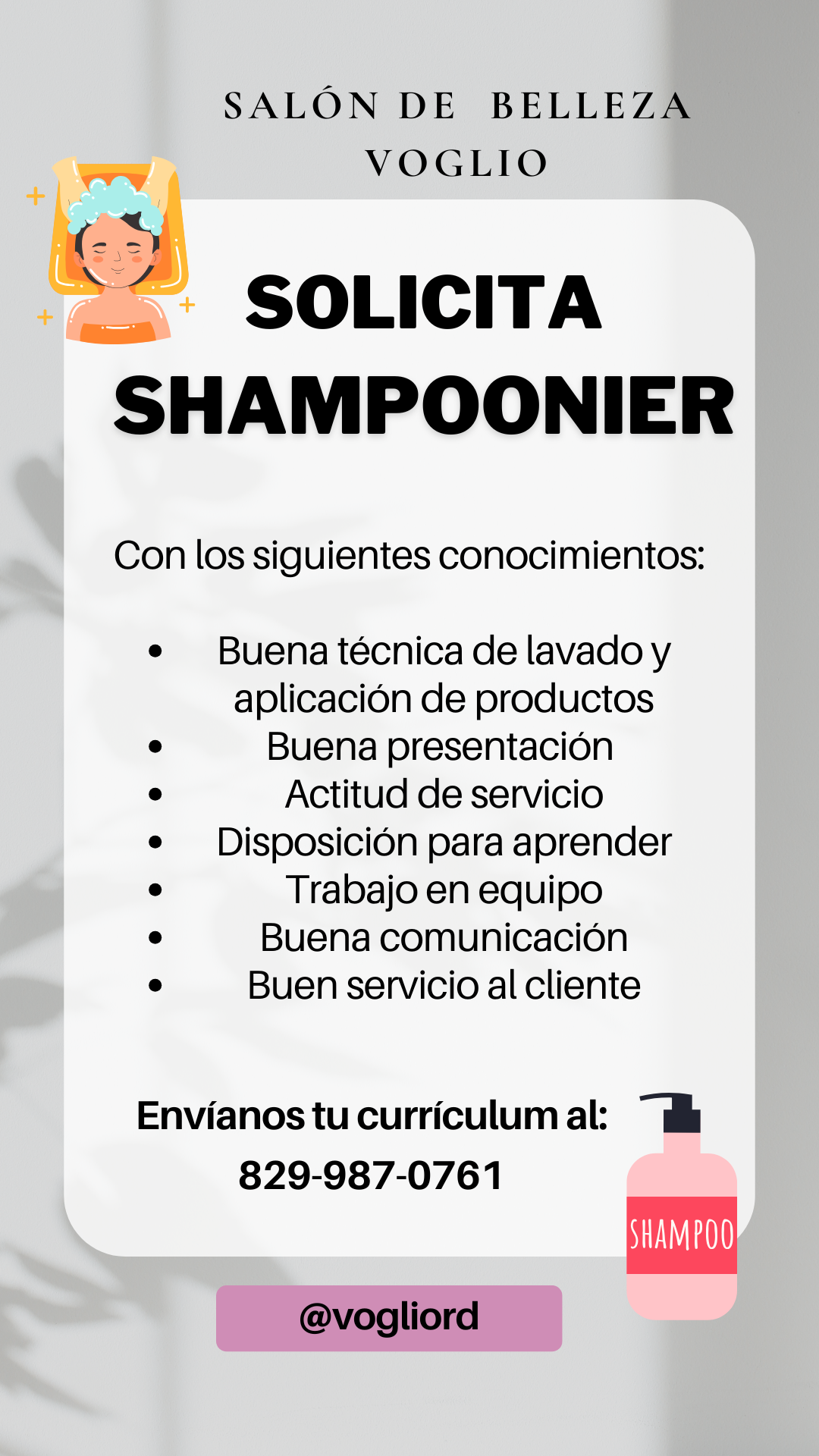salud y belleza - Shampoonier para salón de belleza