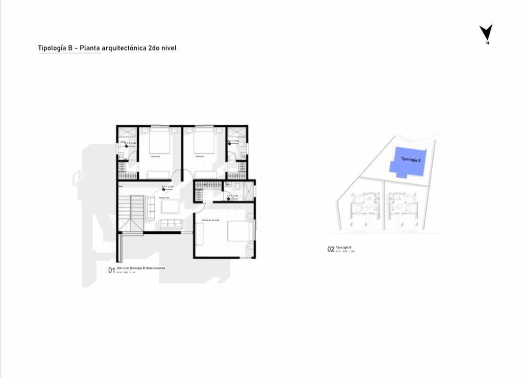 casas vacacionales y villas - Proyecto de Villa Juan dolió independientemente 3  3