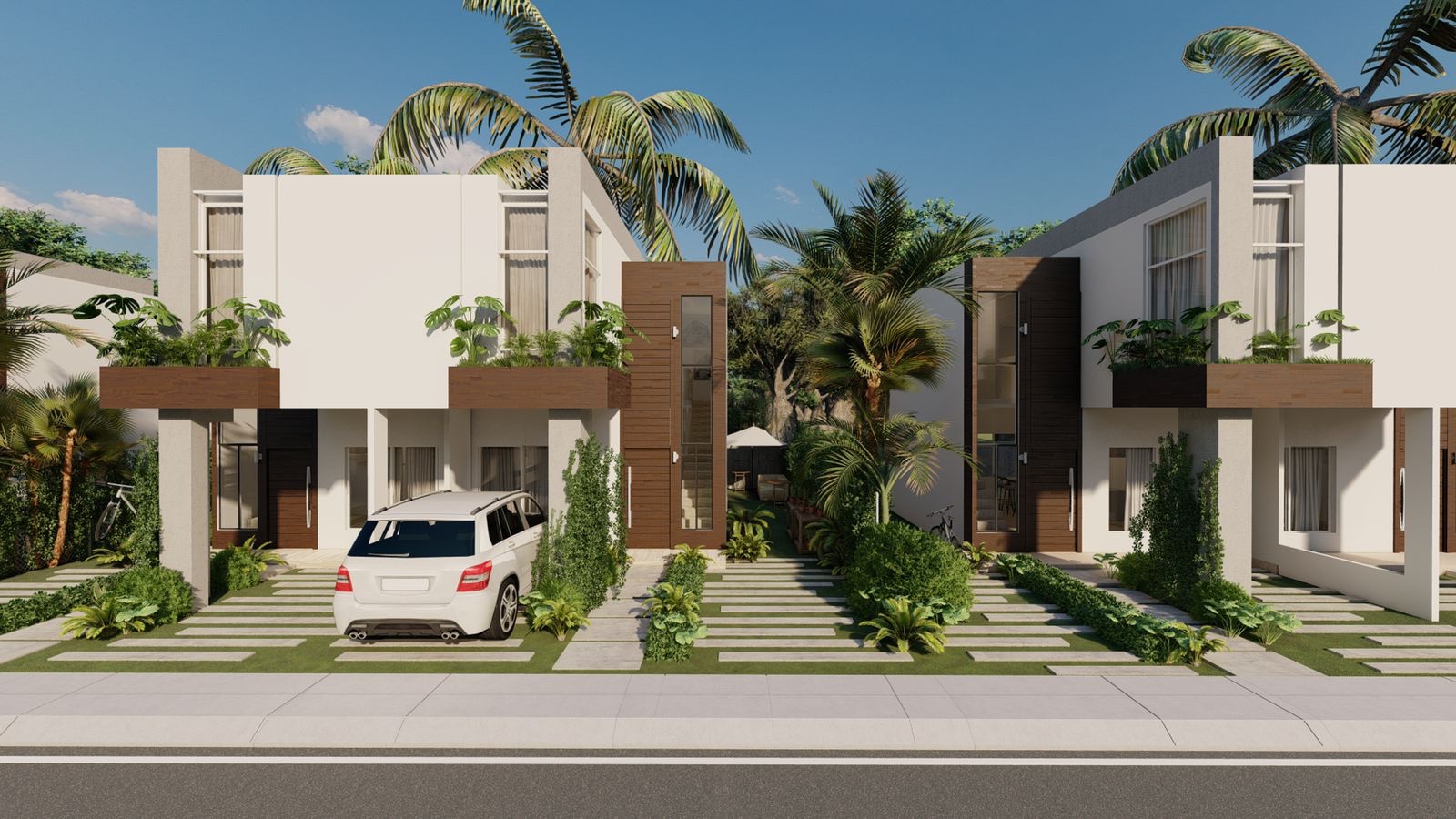 casas vacacionales y villas - Venta de casas en punta cana zona turística reserve con 2000 USD  3