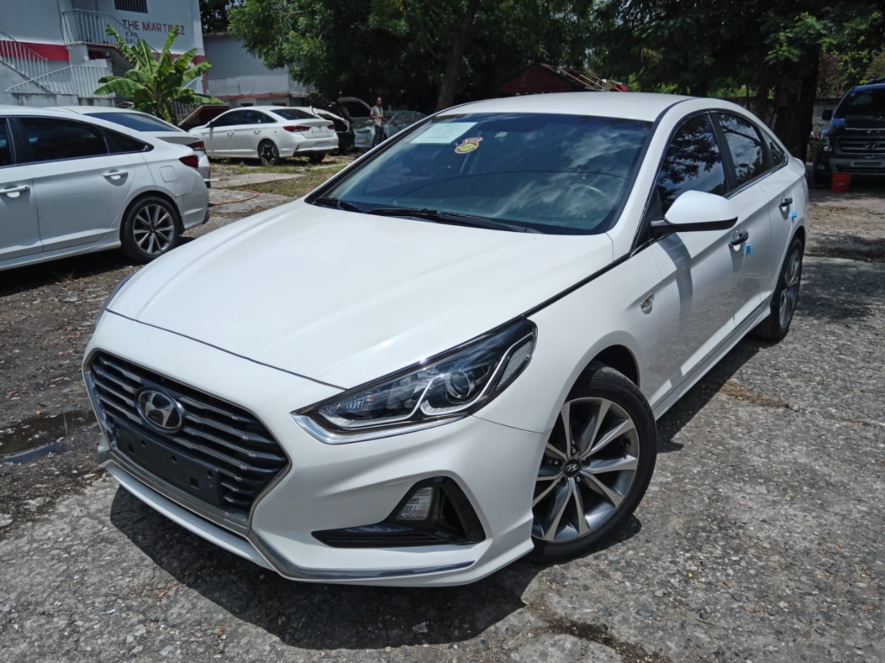 carros - HYUNDAI SONATA NEW RISE 2018 BLANCO 0