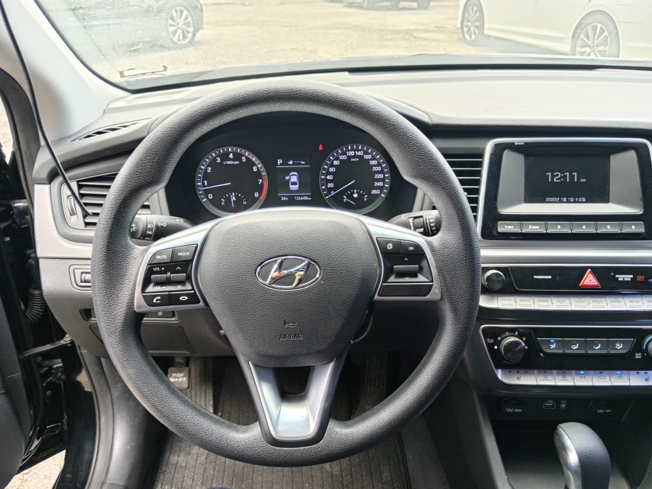 carros - HYUNDAI SONATA NEW RISE 2018 NEGRO GASOLINA 5