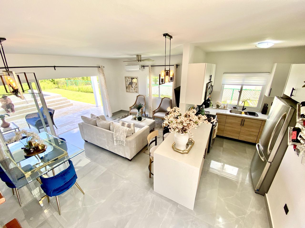 casas vacacionales y villas - Villa en venta en vista cana  2