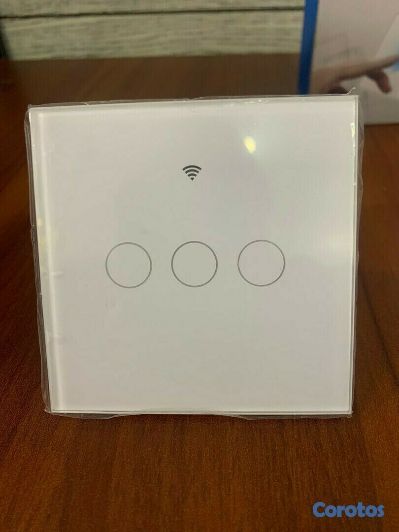 accesorios para electronica - Interruptor WIFI 3 conectores, contecta con Alexa y Google Home, no usa neutro
 4