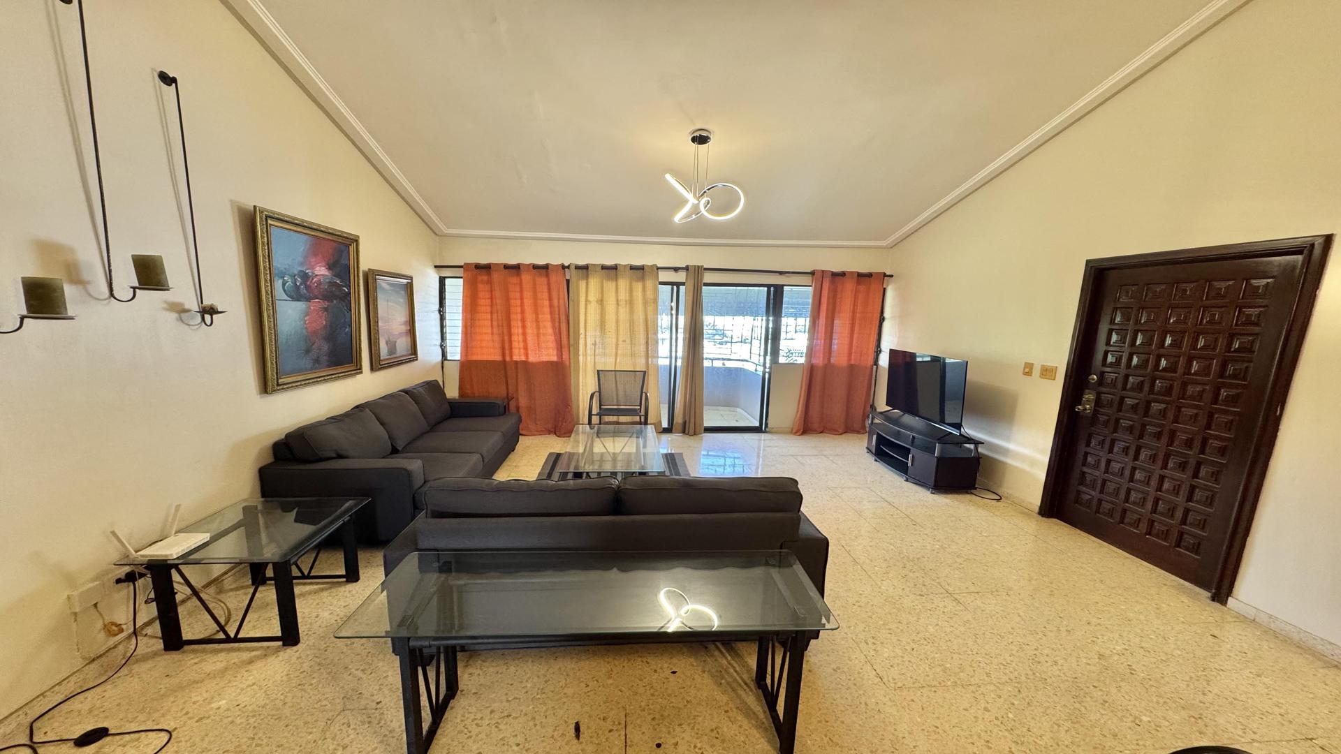 apartamentos - Apartamento Amueblado en Bella Vista Sur 1