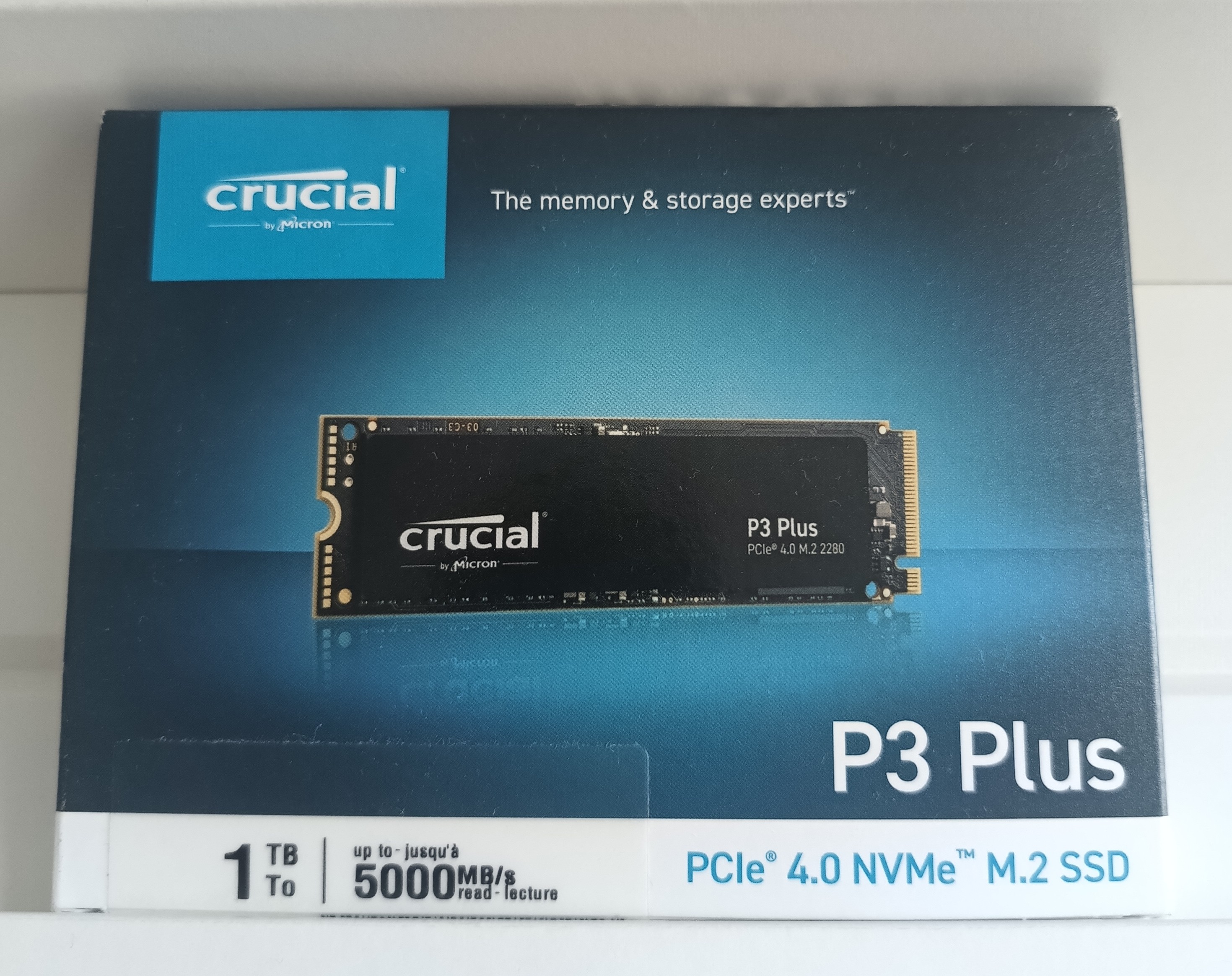 computadoras y laptops - Crucial SSD 1TB, P3 Plus 0