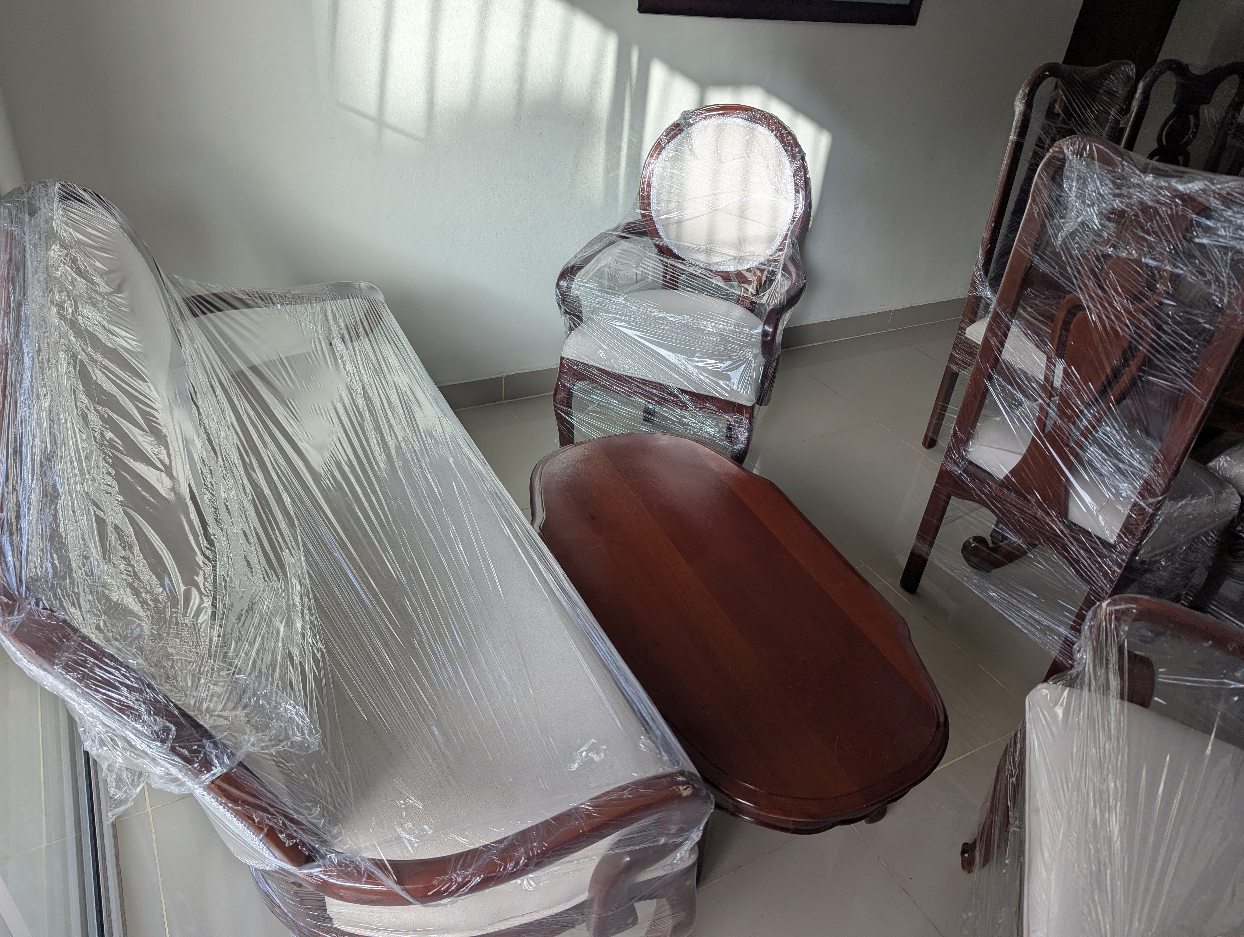 muebles y colchones - Juego de Comedor y Muebles en Caoba Antigua 4
