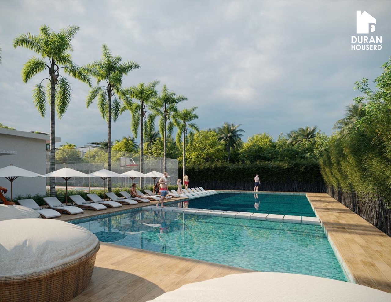apartamentos - venta de apartamentos con piscina en la ciudad Juan Bosh Santo Domingo este  1