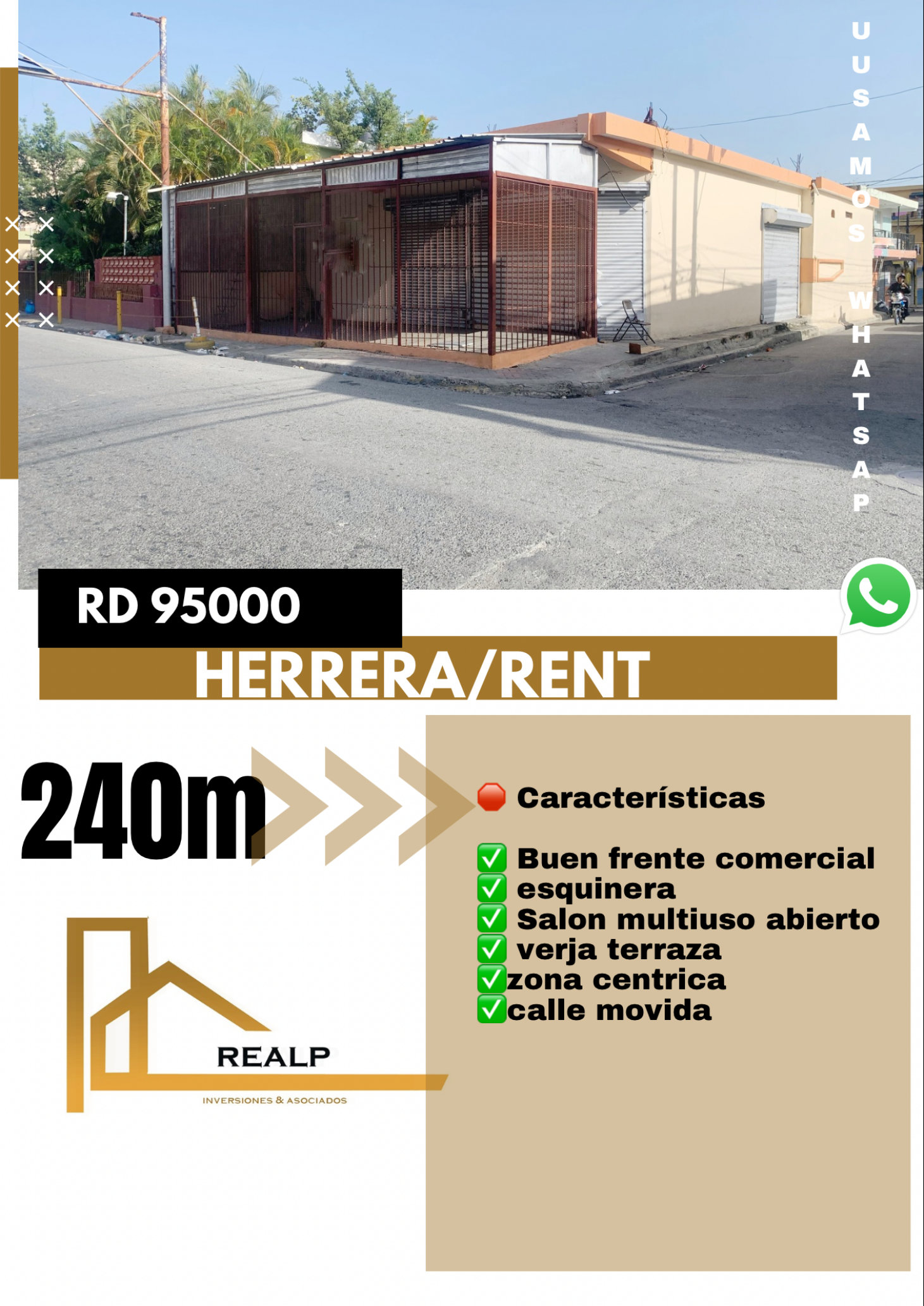 oficinas y locales comerciales - alquiler local esquinero  0