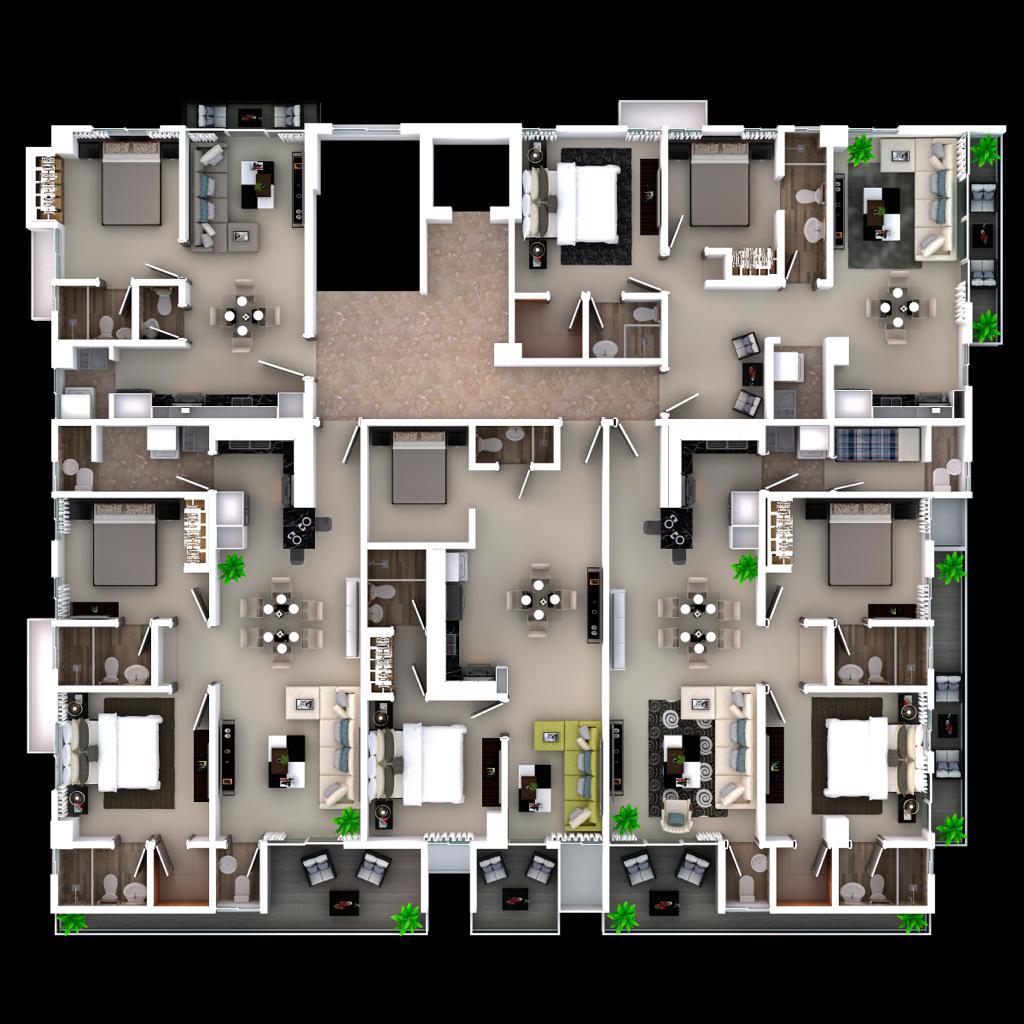 apartamentos - Apartamento de 2 Habitaciones en Urbanización Tropical 2