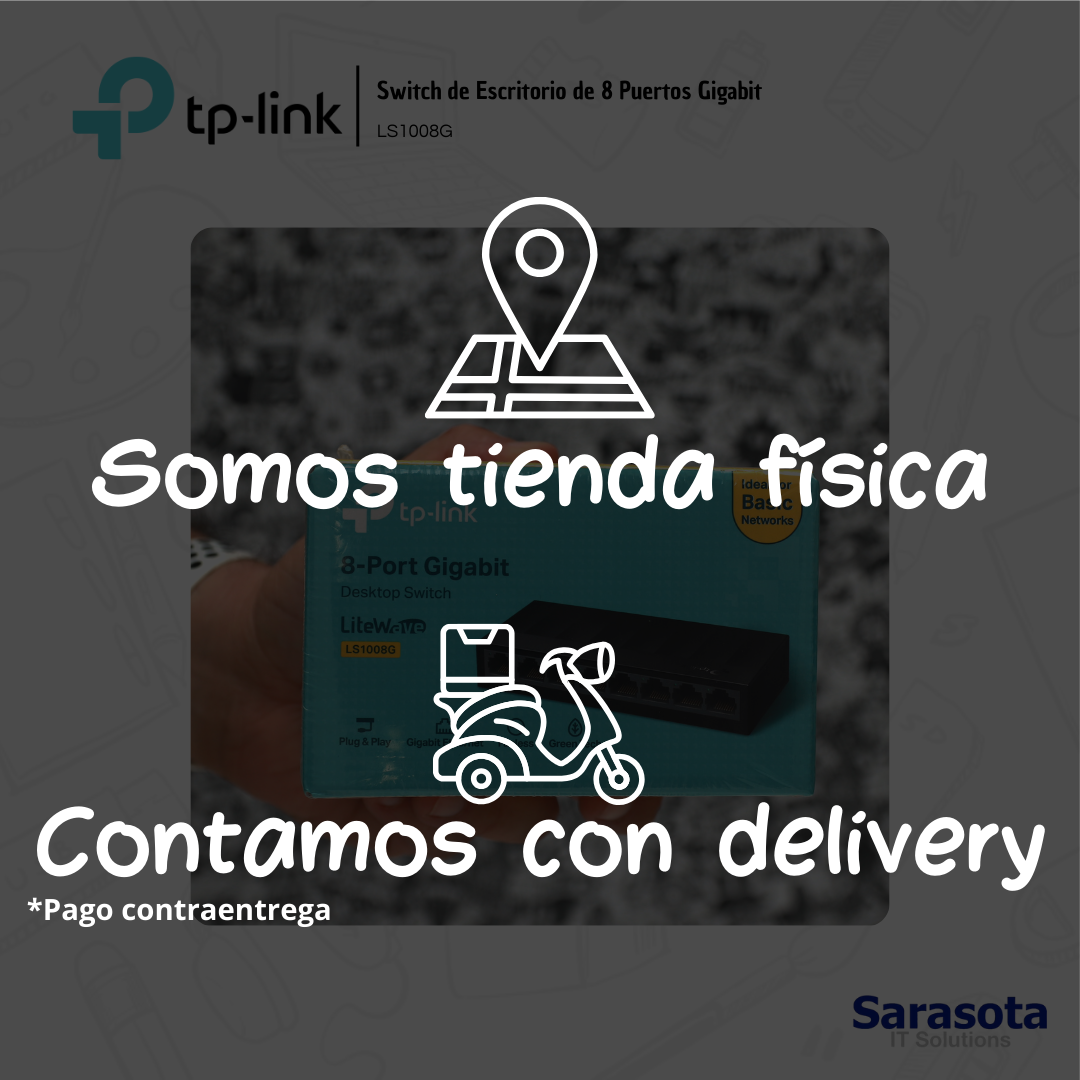 accesorios para electronica -  Tp-Link Switch de 8 Puertos Gigabit LS1008G 2