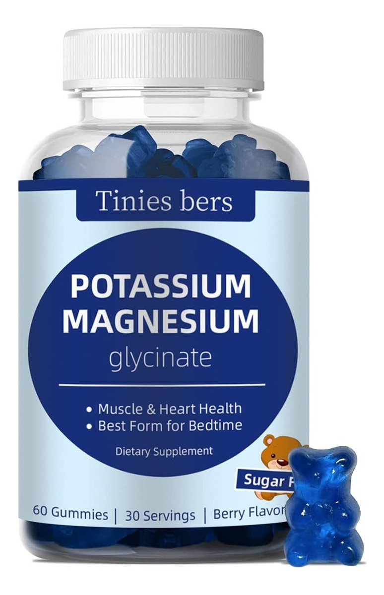 Salud y Equipamiento Médico - Potasio 60 Gum Tinies Bers - Unidad