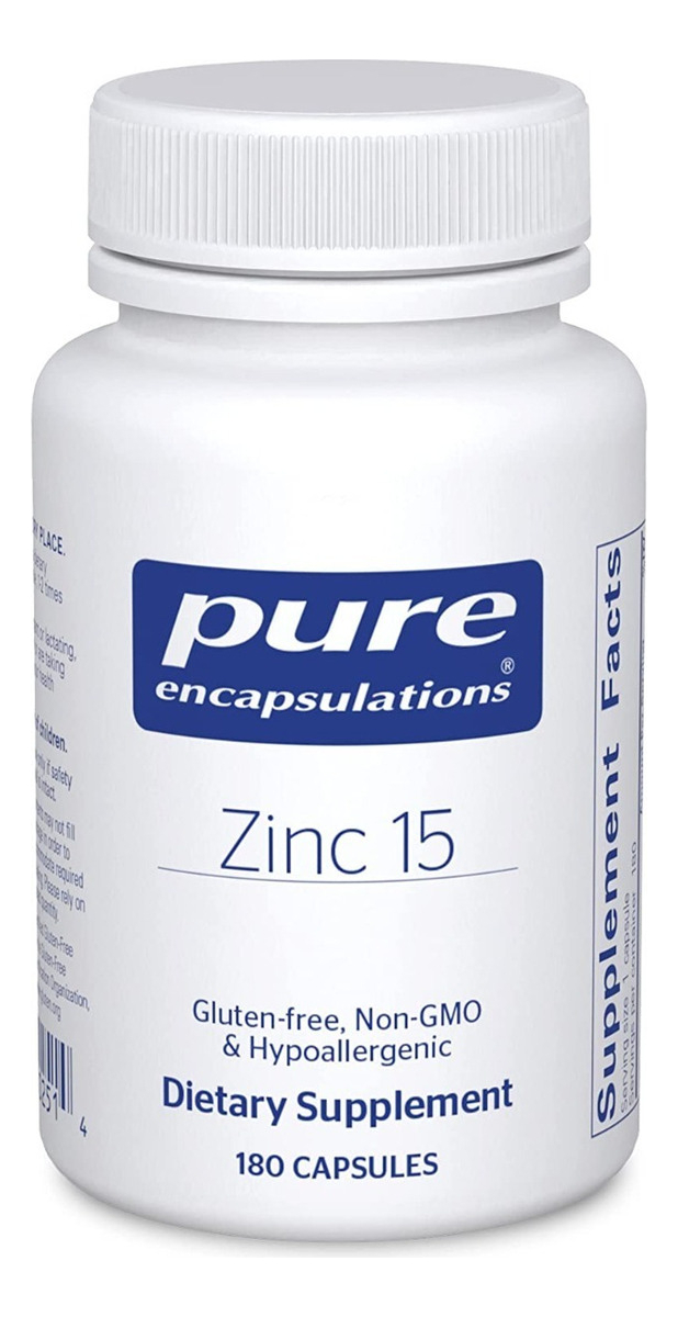 Salud y Equipamiento Médico - Zinc 180cap Pure Encapsulation