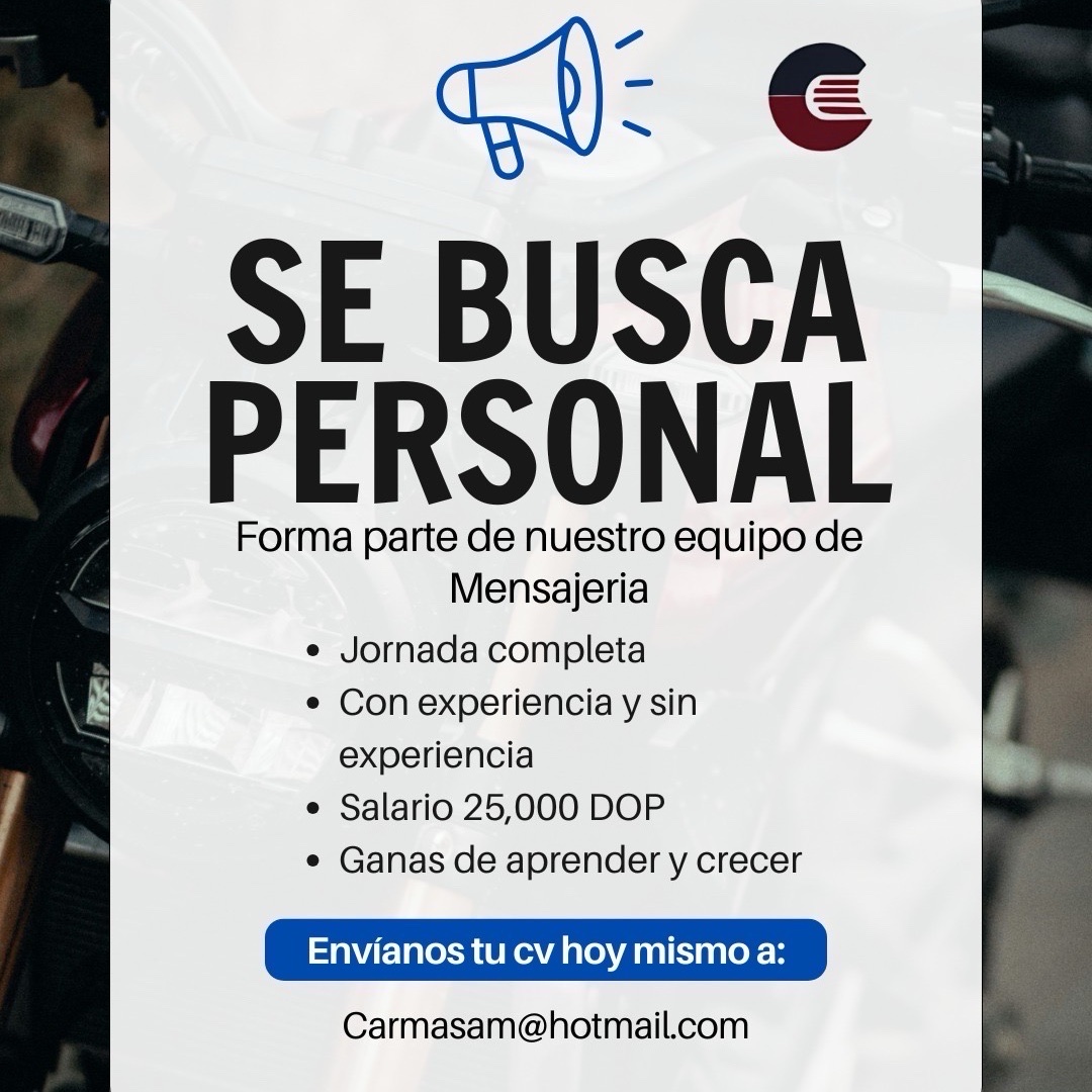 empleos disponibles - vacantes en áreas diferentes 
