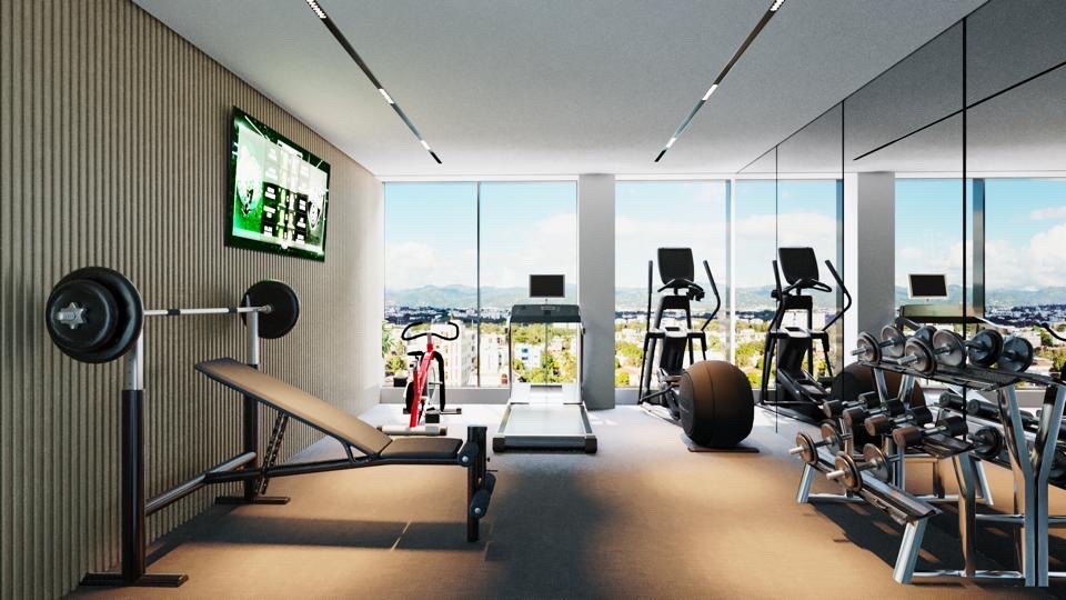 apartamentos - Estudio en piso alto de venta en Monte verde  9