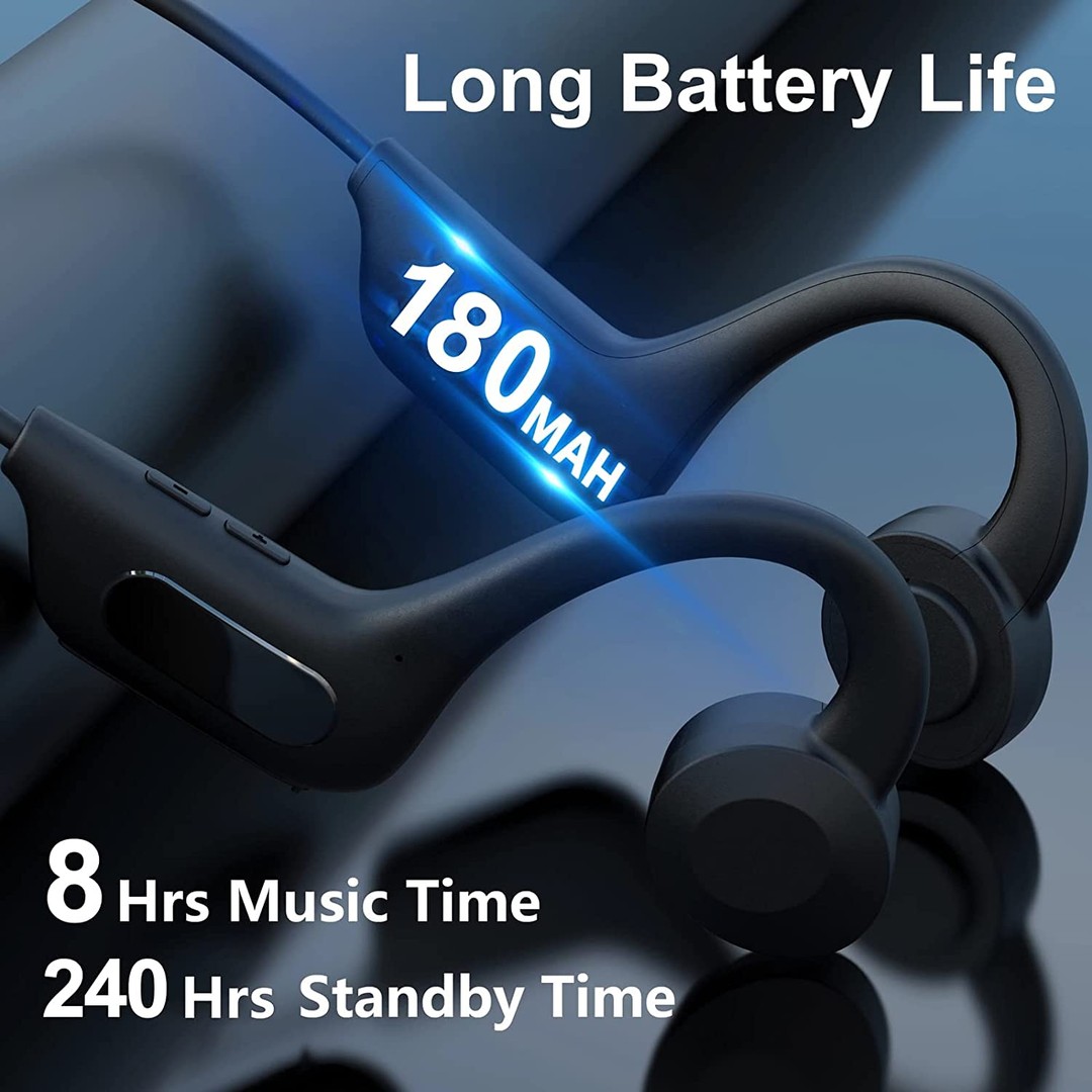 accesorios para electronica - Auriculares de oído abierto, inalámbricos, Bluetooth, audifonos, conducción  6