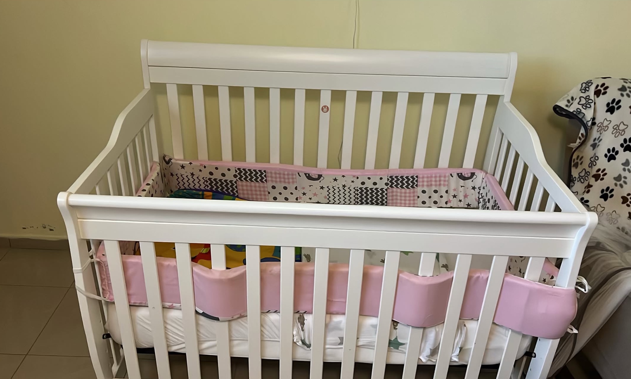 muebles - cuna para bebé con su colchón incluido y accesorios  1