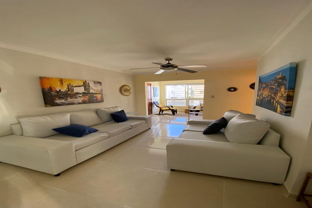 apartamentos - Vendo apartamento de 3 hab, sdo piso, amueblado 4
