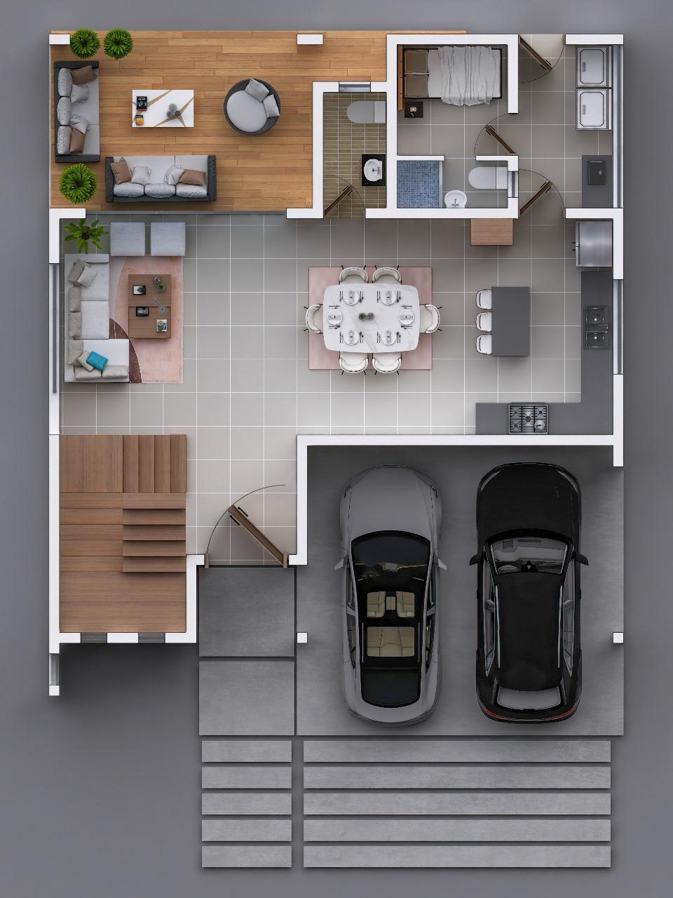 casas - CASA EN VENTA EN LAS CARMELITAS, SANTIAGO. 1