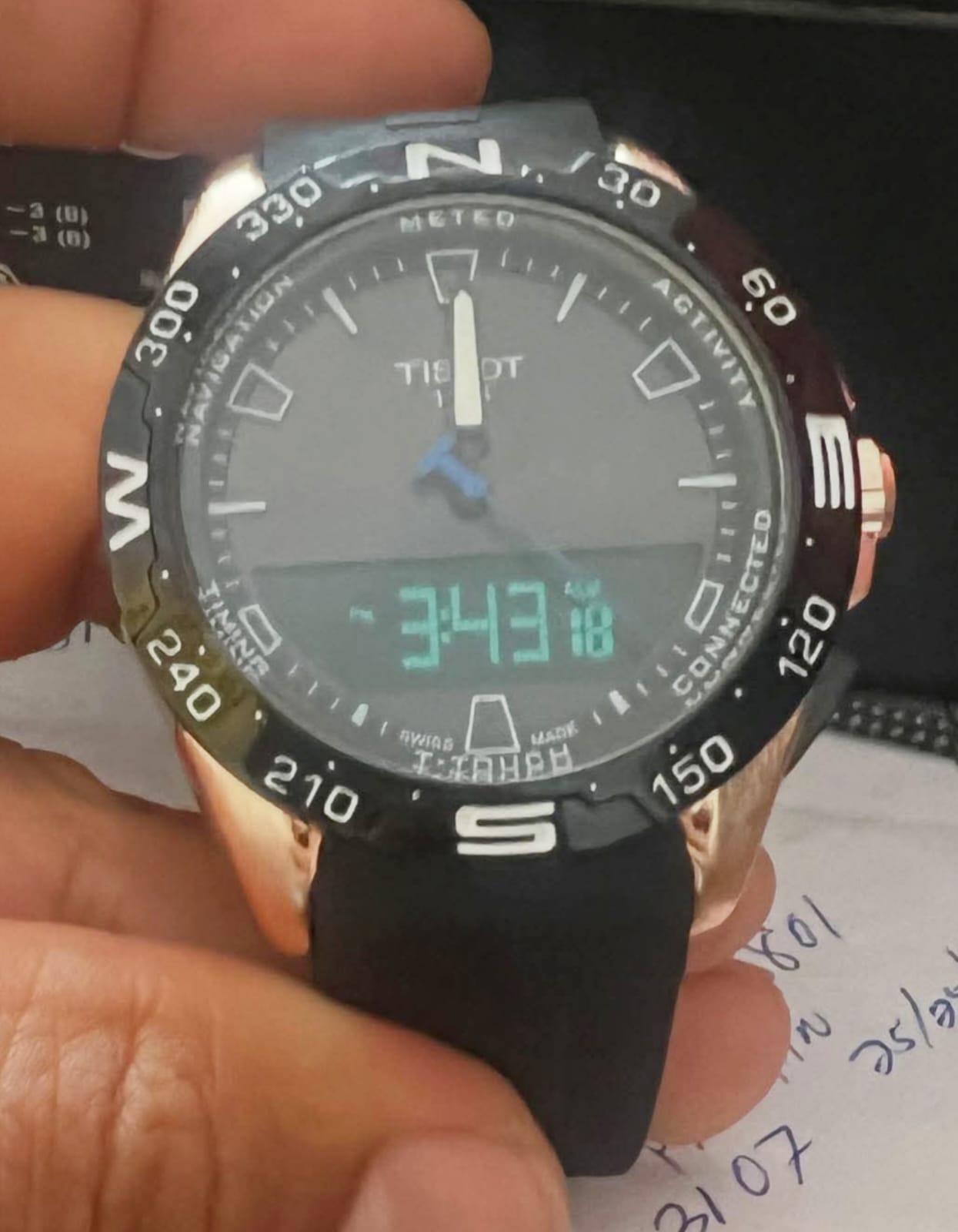 joyas, relojes y accesorios - Reloj Tissot Touch Connect Solar 47mm análogo digi