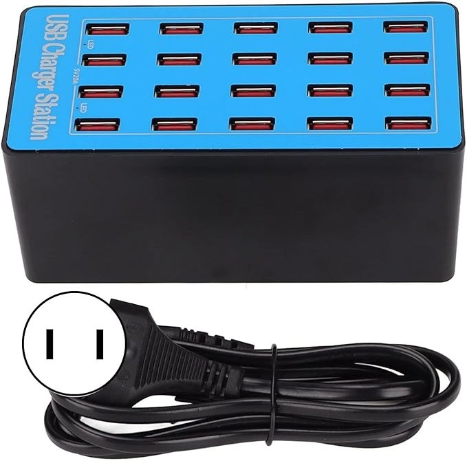 accesorios para electronica - ESTACION DE CARGA USB A5+ 7