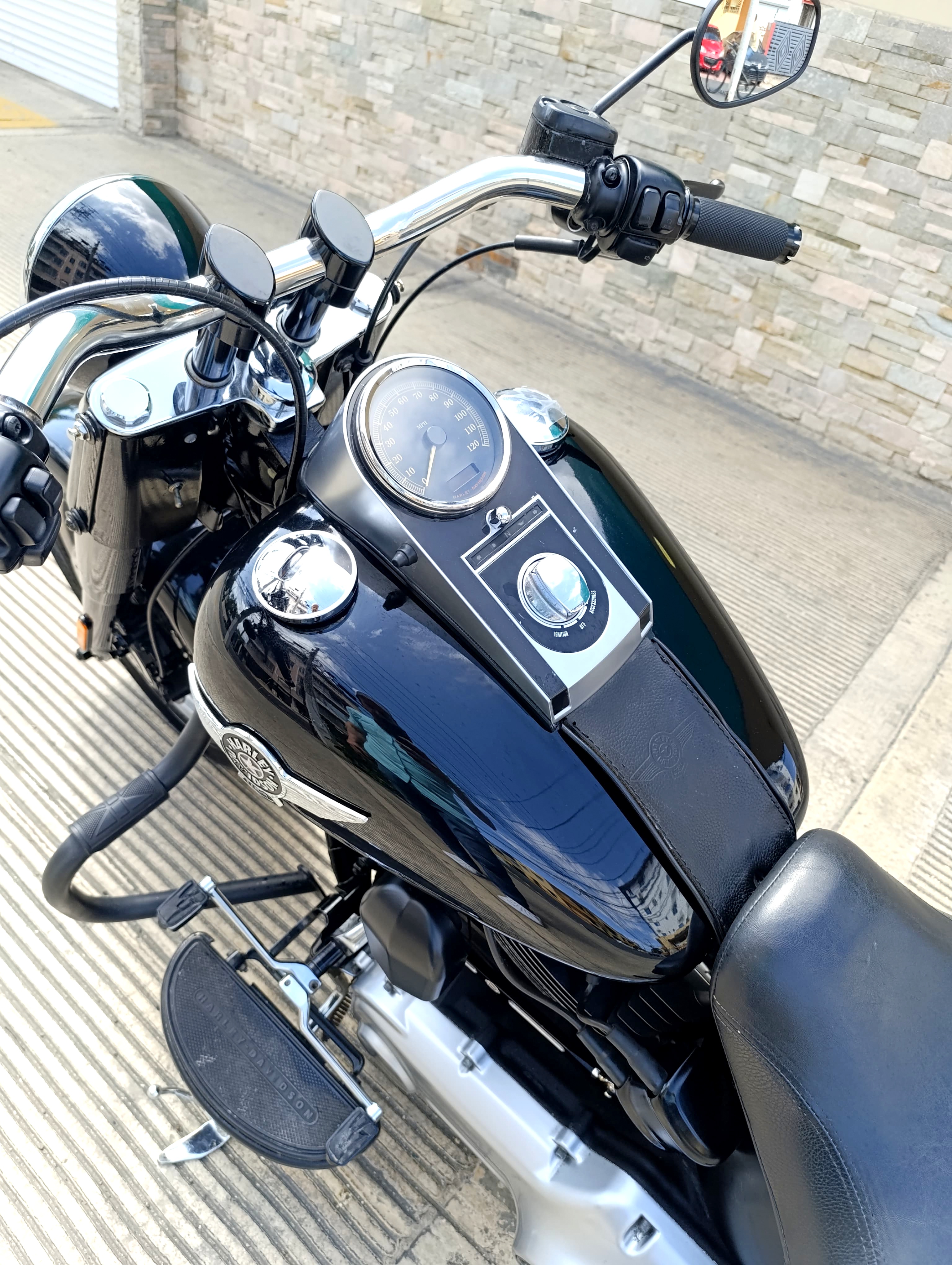 motores y pasolas - Harley Davidson Fatboy Lo 2010 6