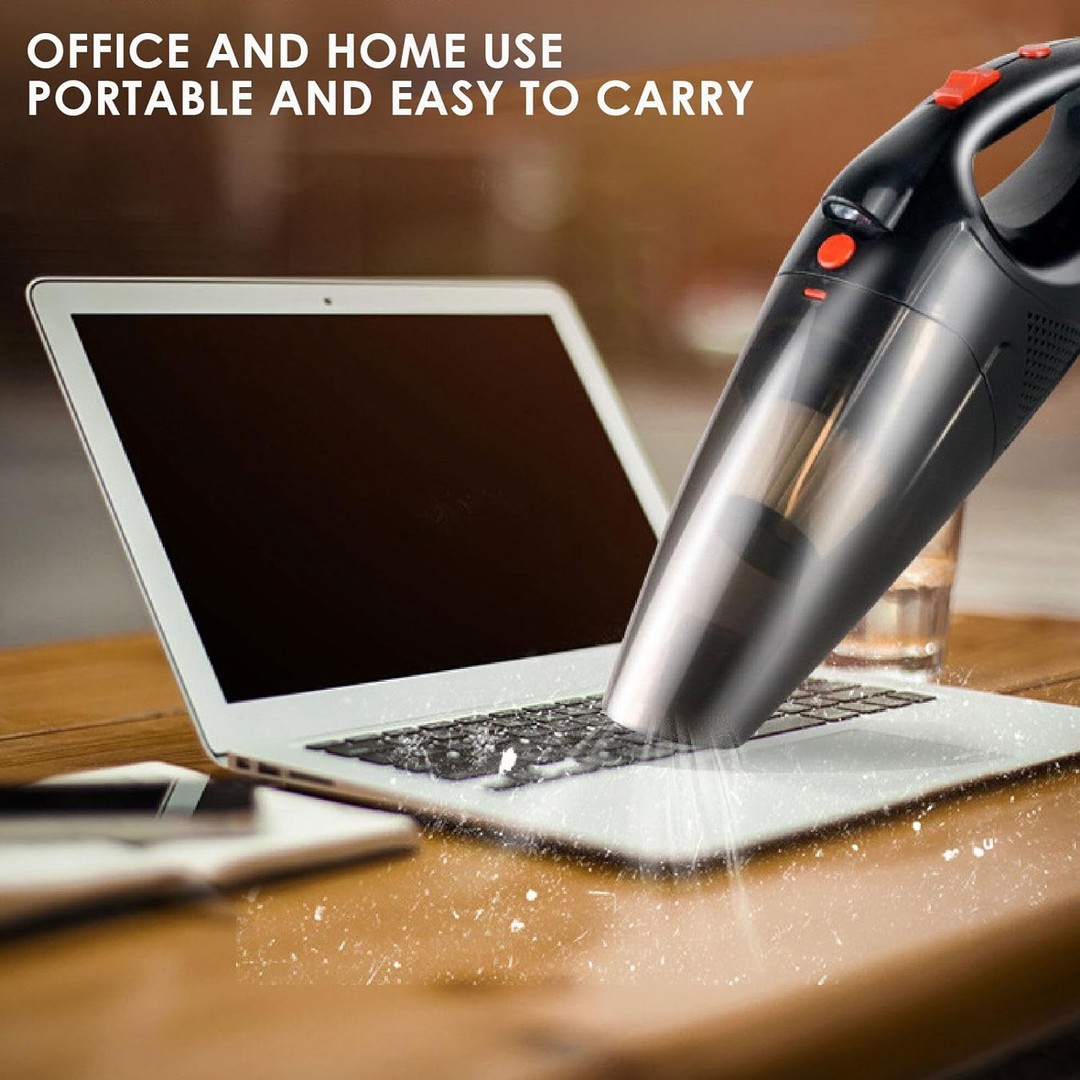 otros electronicos - Aspiradora de carro recargable 5