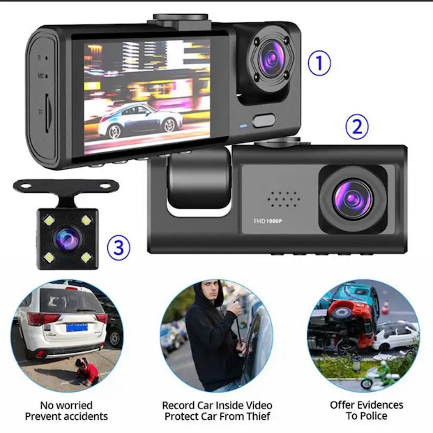 otros electronicos - dual camara para vehículo 🚗  2