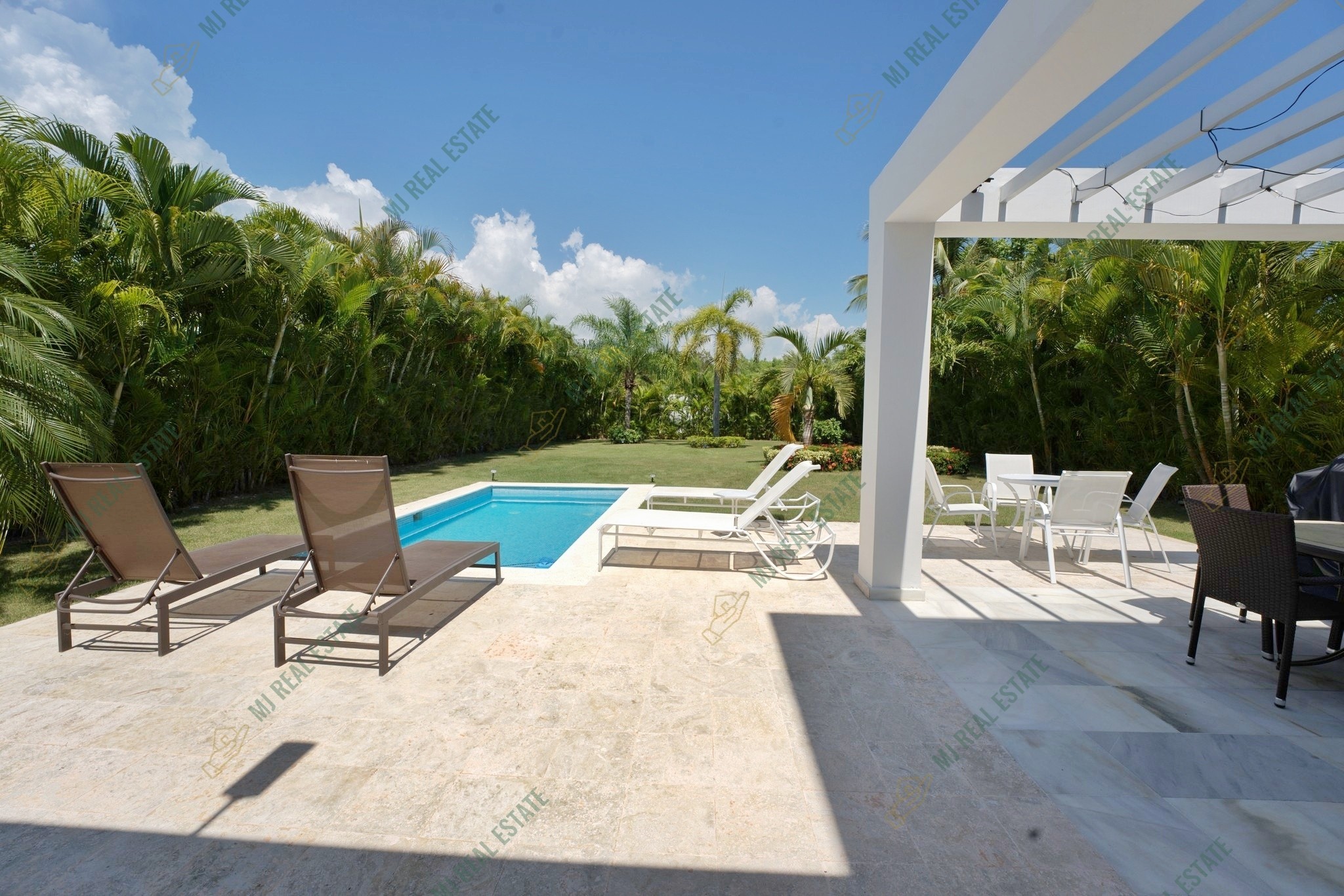 casas vacacionales y villas - Villa amueblada en Playa Nueva Romana, individual 5