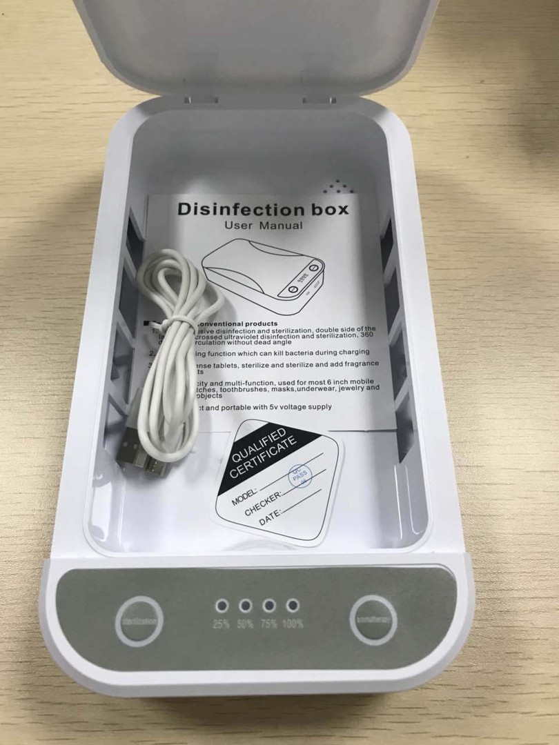 otros electronicos - Caja desinfectante esterilizadora de luz ultra violeta UV 2