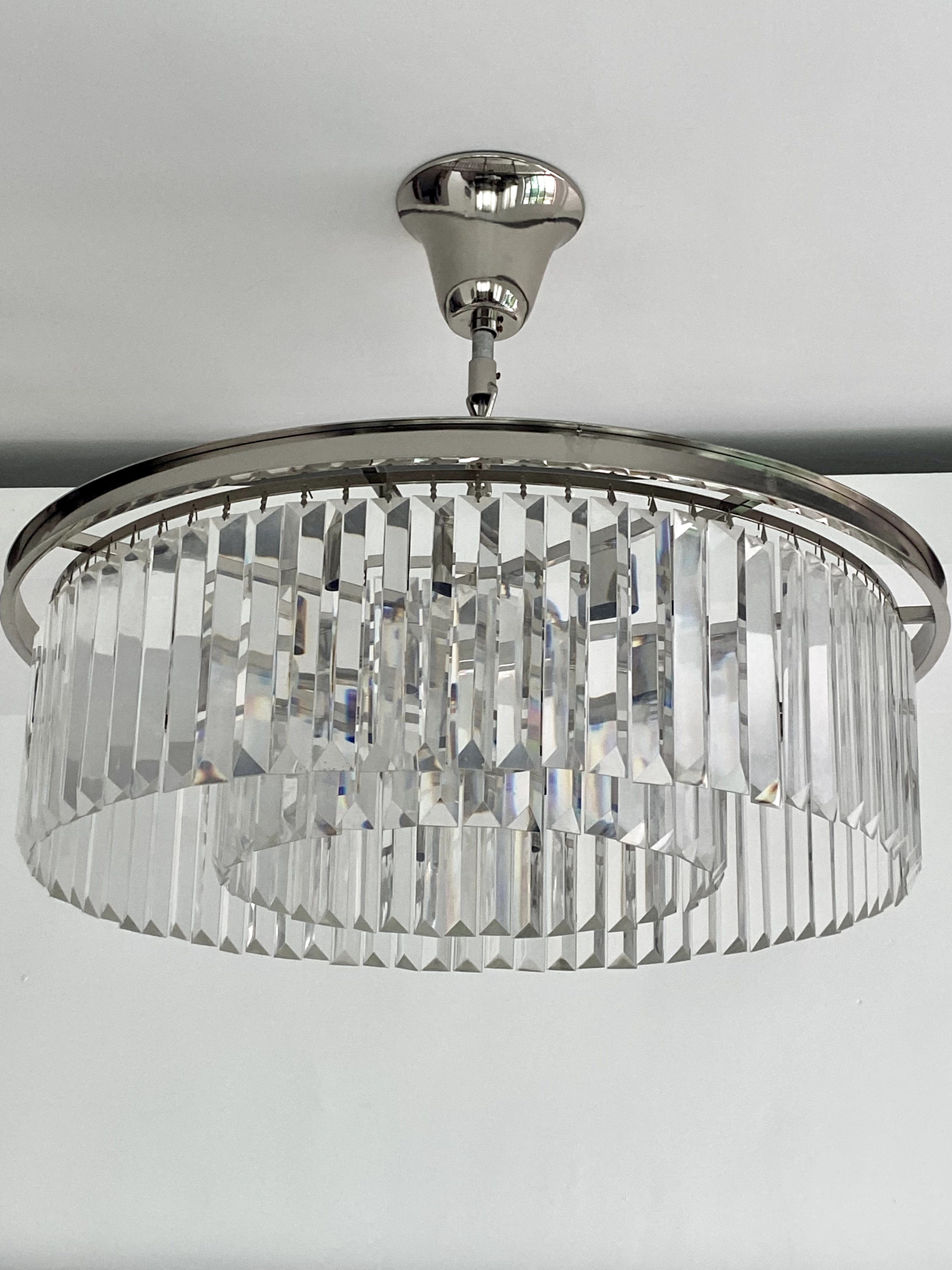 decoración y accesorios - lamparas de lujo para sala/ comedor como nueva  0