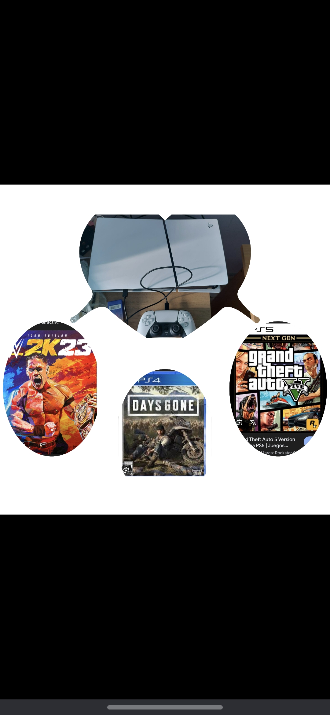 consolas y videojuegos - Venta Ps5 Un año y 3 meses de uso 0