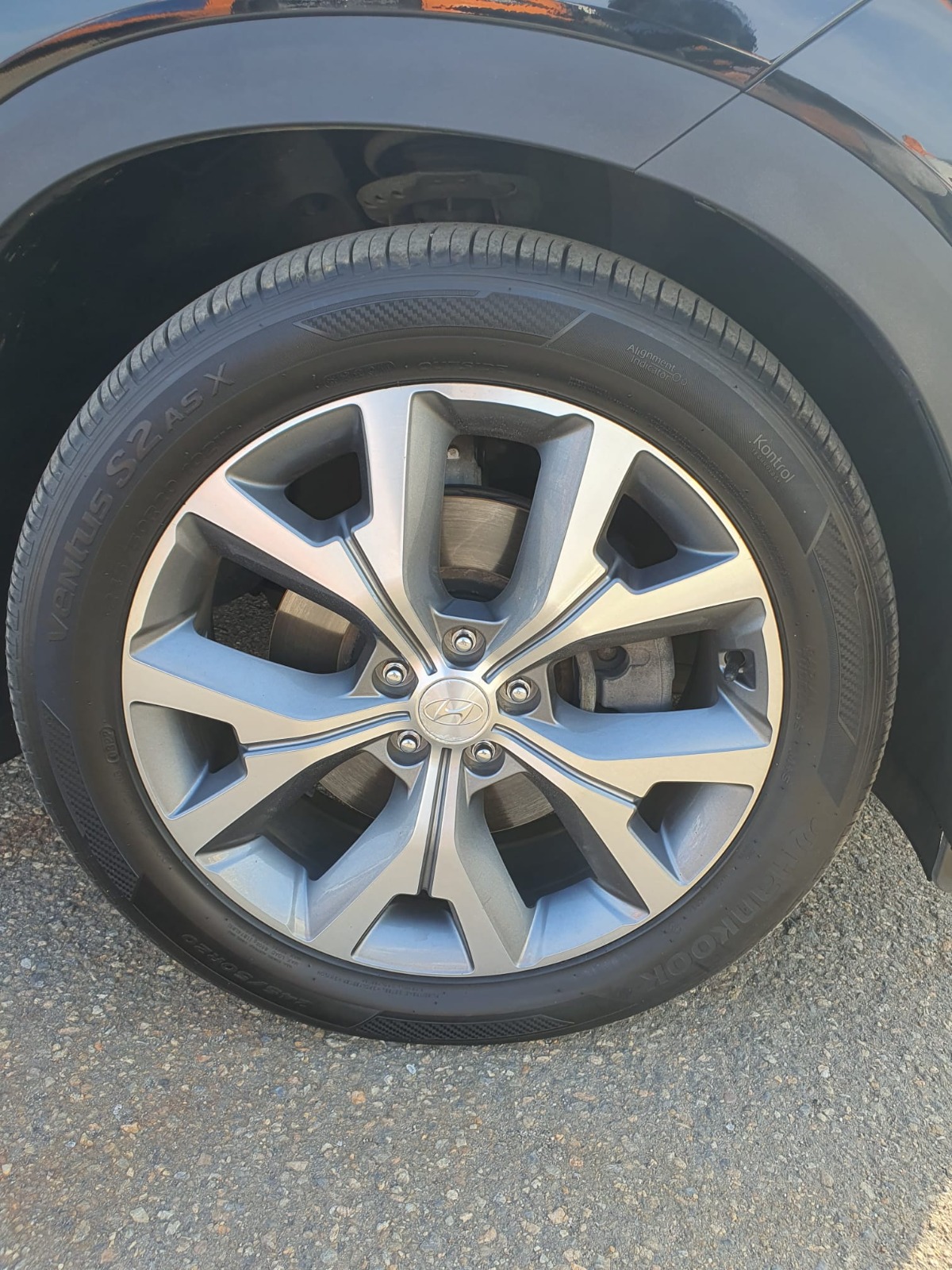 jeepetas y camionetas - HYUNDAI PALISADE 2019 NEGRA GASOLINA 9