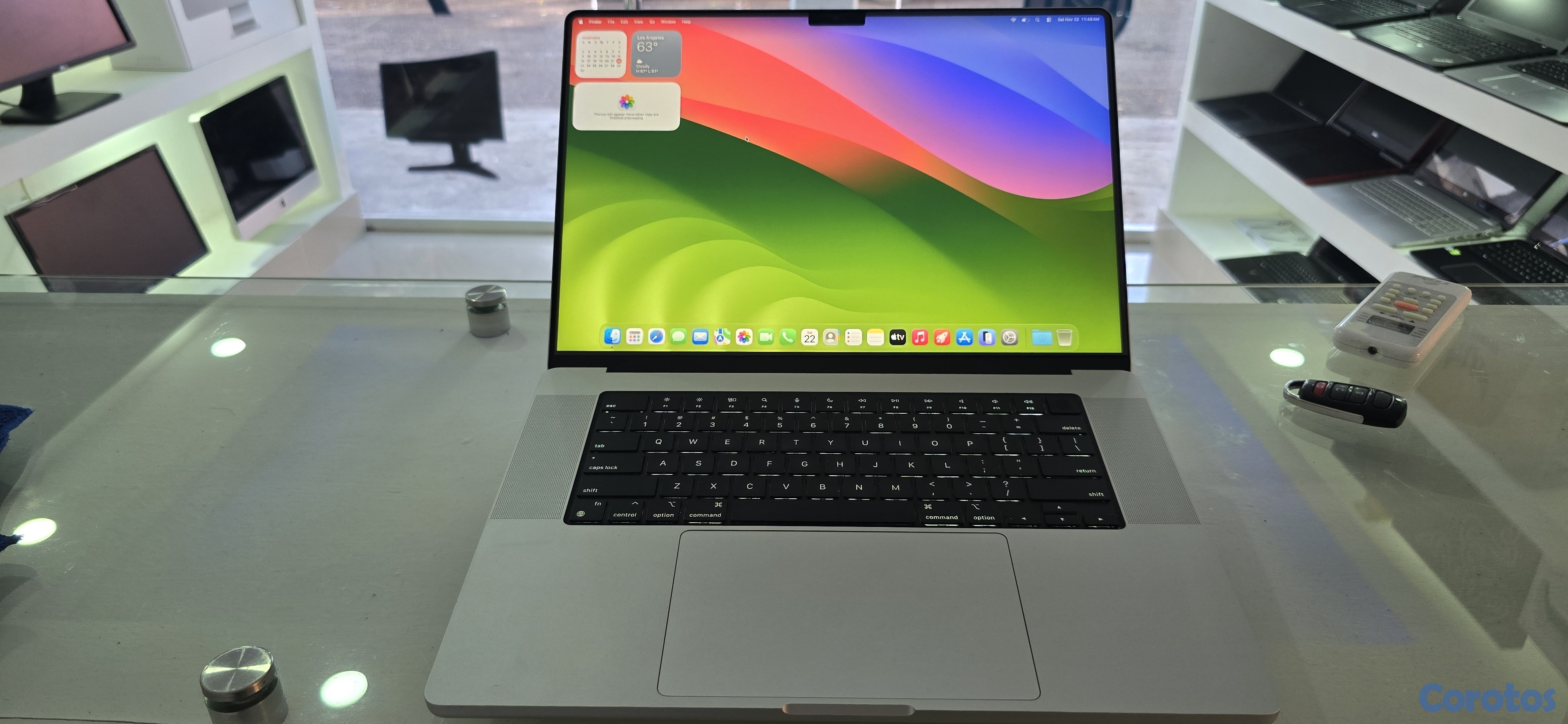 computadoras y laptops - Macbook pro M1 pro 16 Pulg Ram 16gb Disco 1TB SSD año 2021 2
