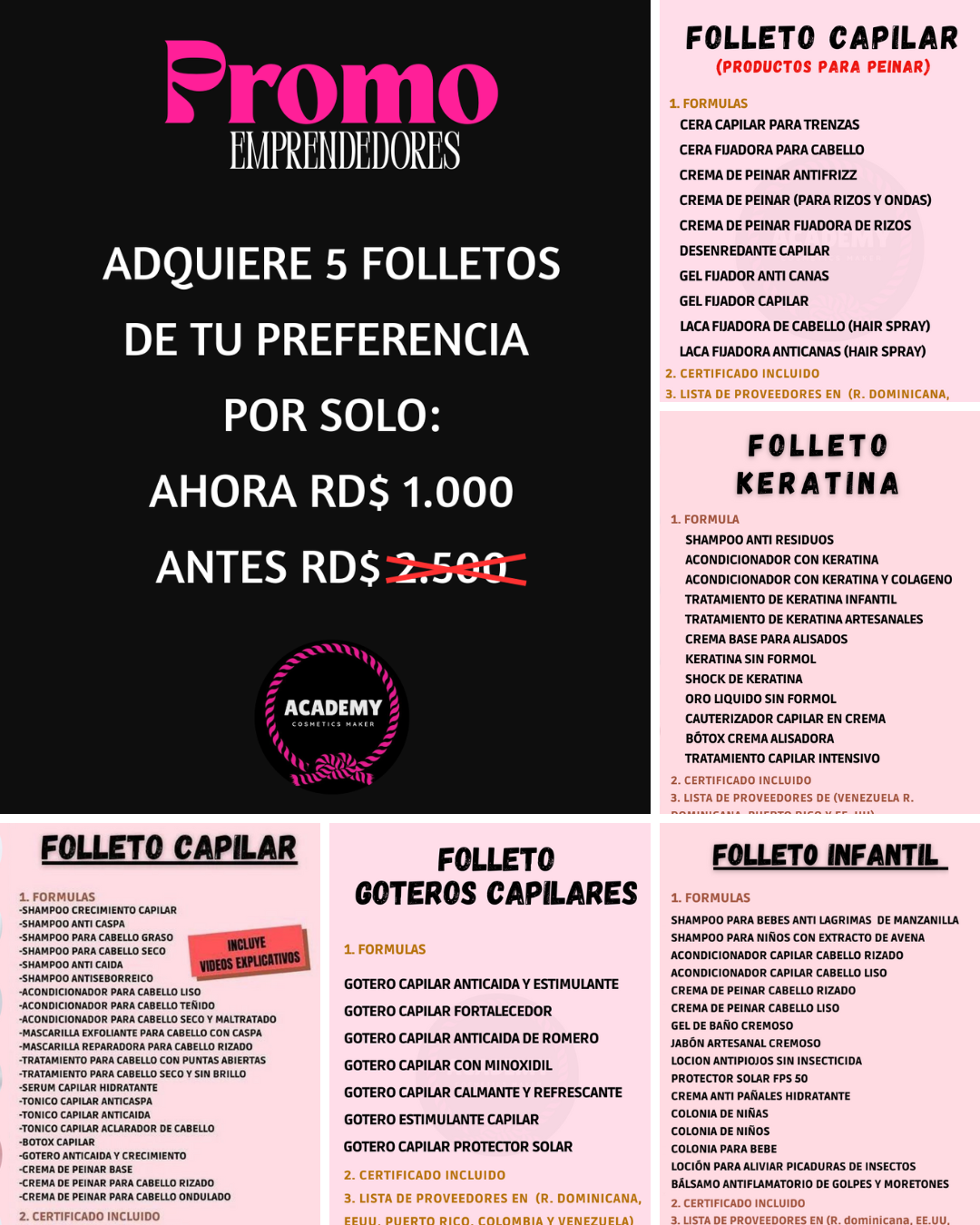 cursos y clases - Manual de fórmulas cosmeticas 2