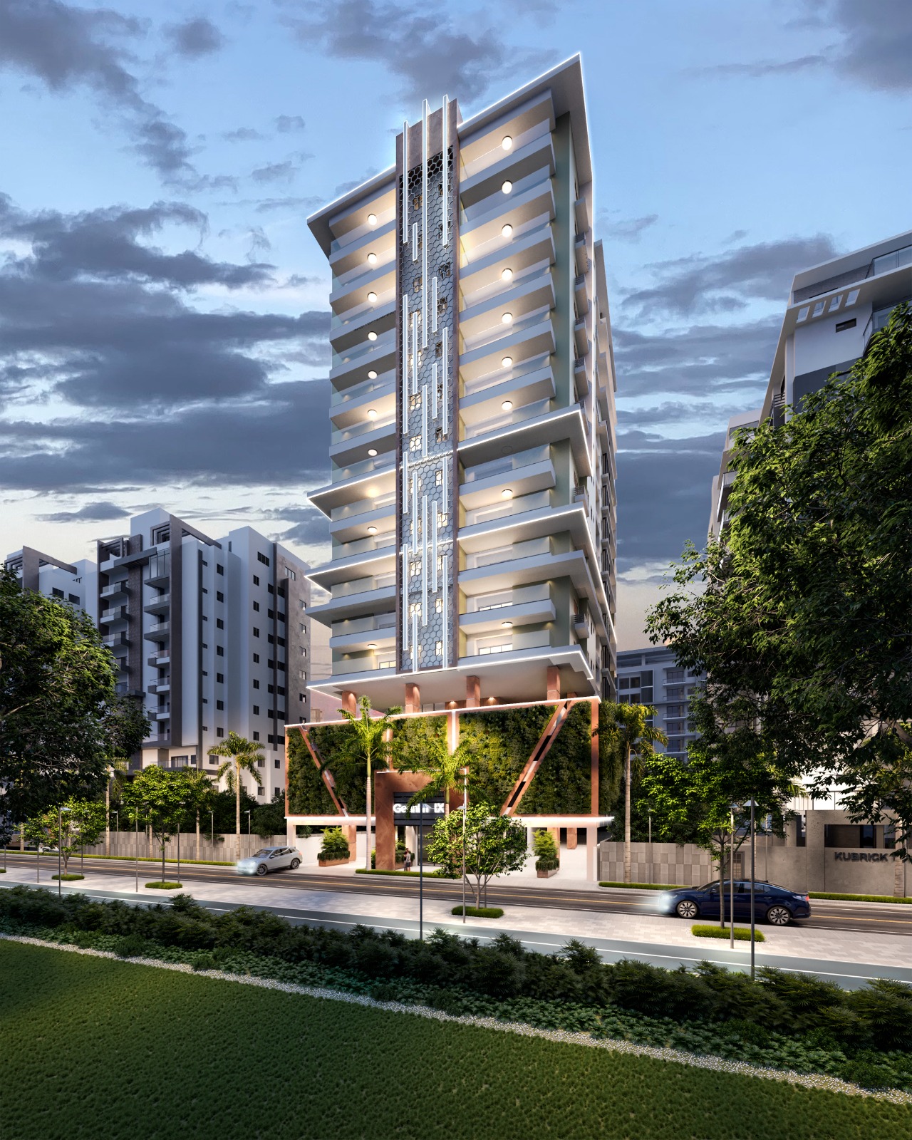 apartamentos - TORRE DE APARTAMENTOS ENSANCHE OZAMA CON AMENIDADE 0