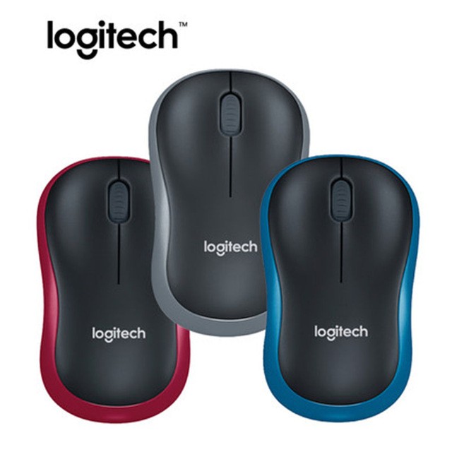 computadoras y laptops - MOUSE LOGITECH M185 INALAMBRICO MINI OPTICO AZUL USB NANO RECEIVER - SMART SLEEP 0