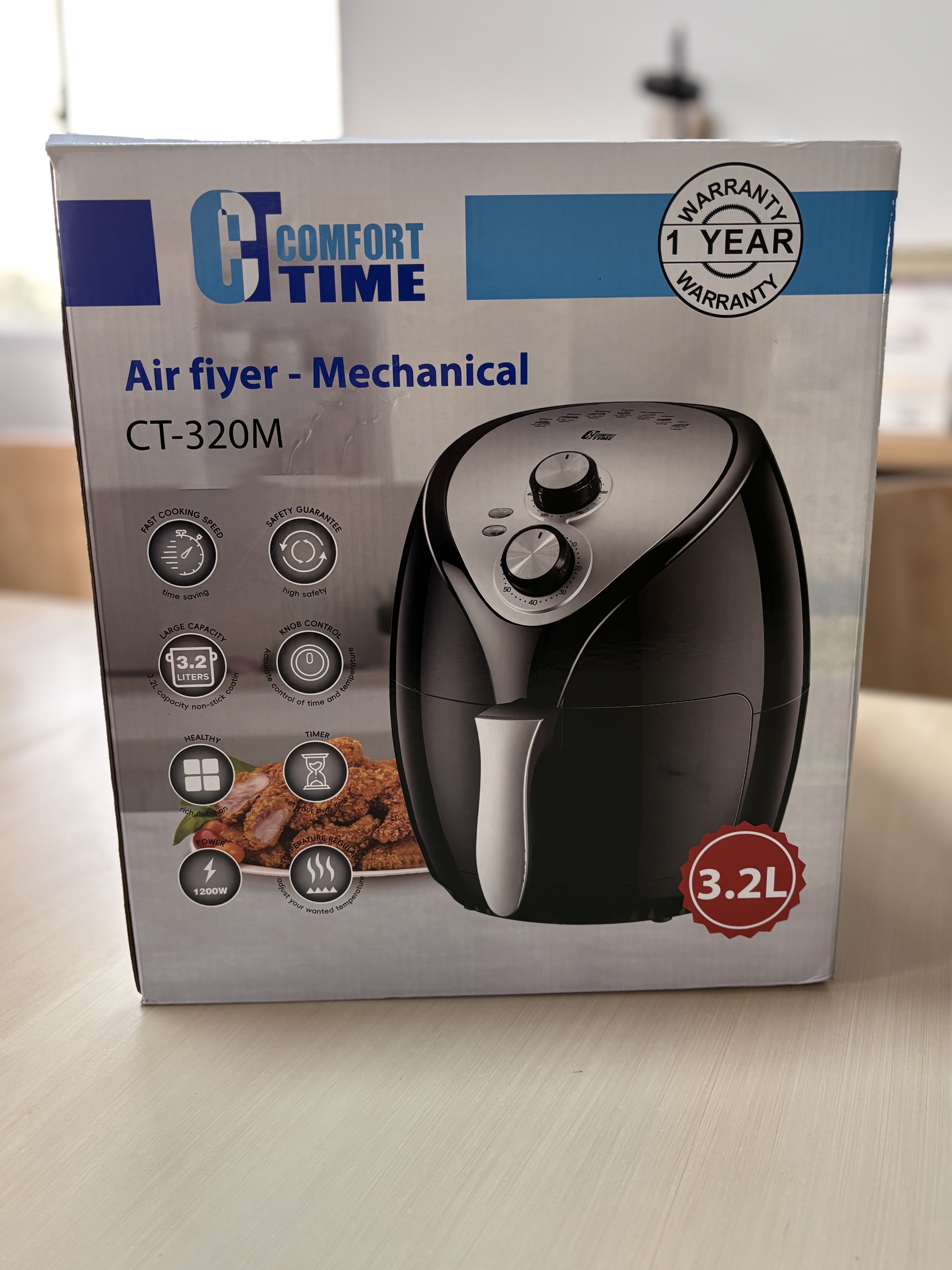 electrodomesticos - AIR FRYER NUEVO 3.2L RD$4,000