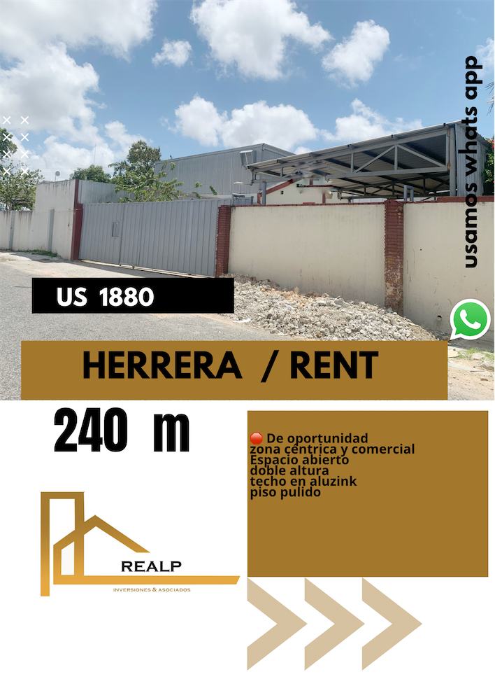 oficinas y locales comerciales - Nave en herrera 240 m 0