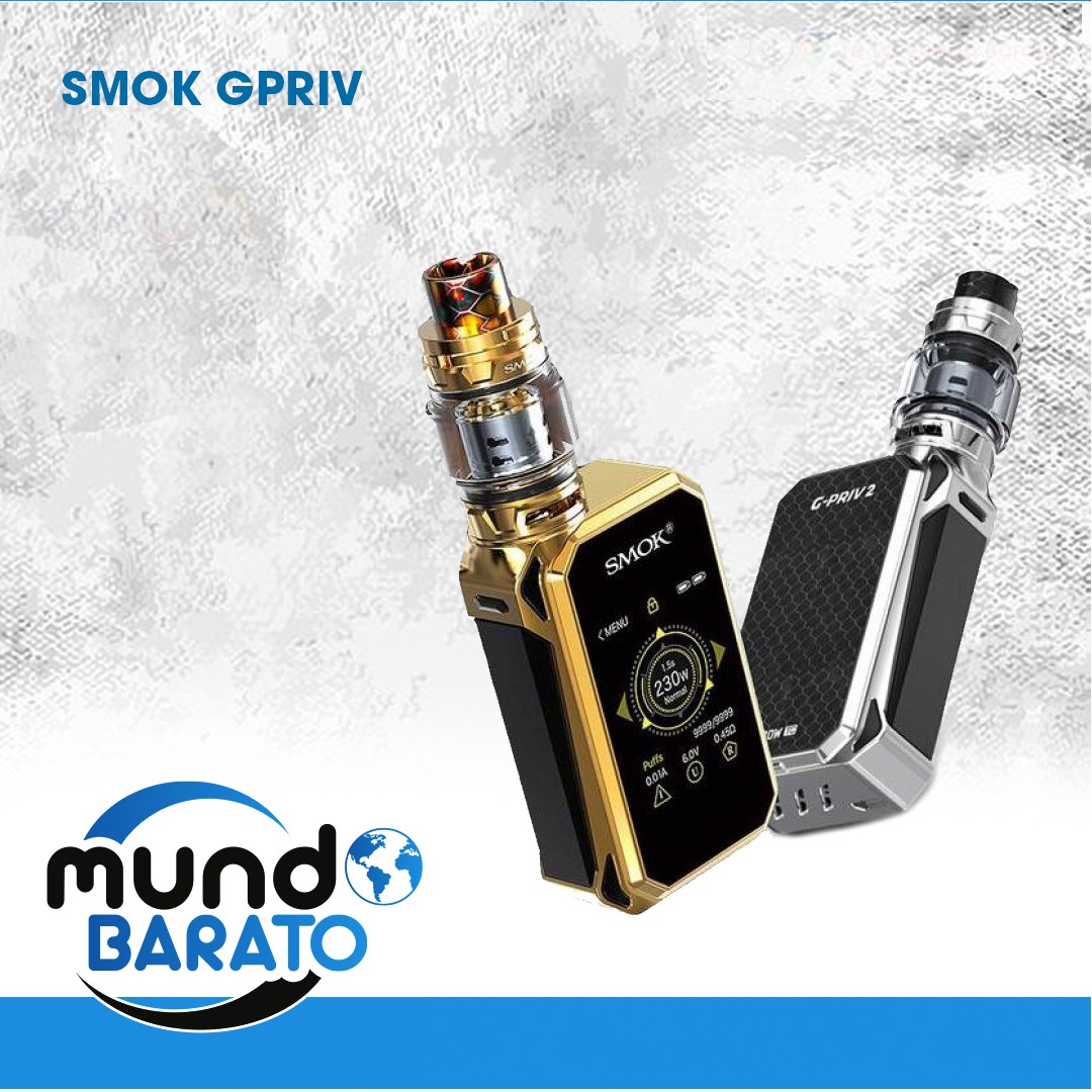 hobby y coleccion - SMOK G PRIV 2 VAPE ELECTRONICO 230W Pantalla Tactil + Baterias 2