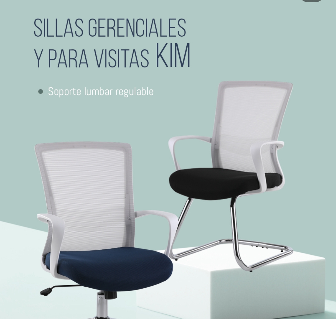 articulos de oficina - SILLAS GERENCIALES Y PARA VISITAS KIM 0