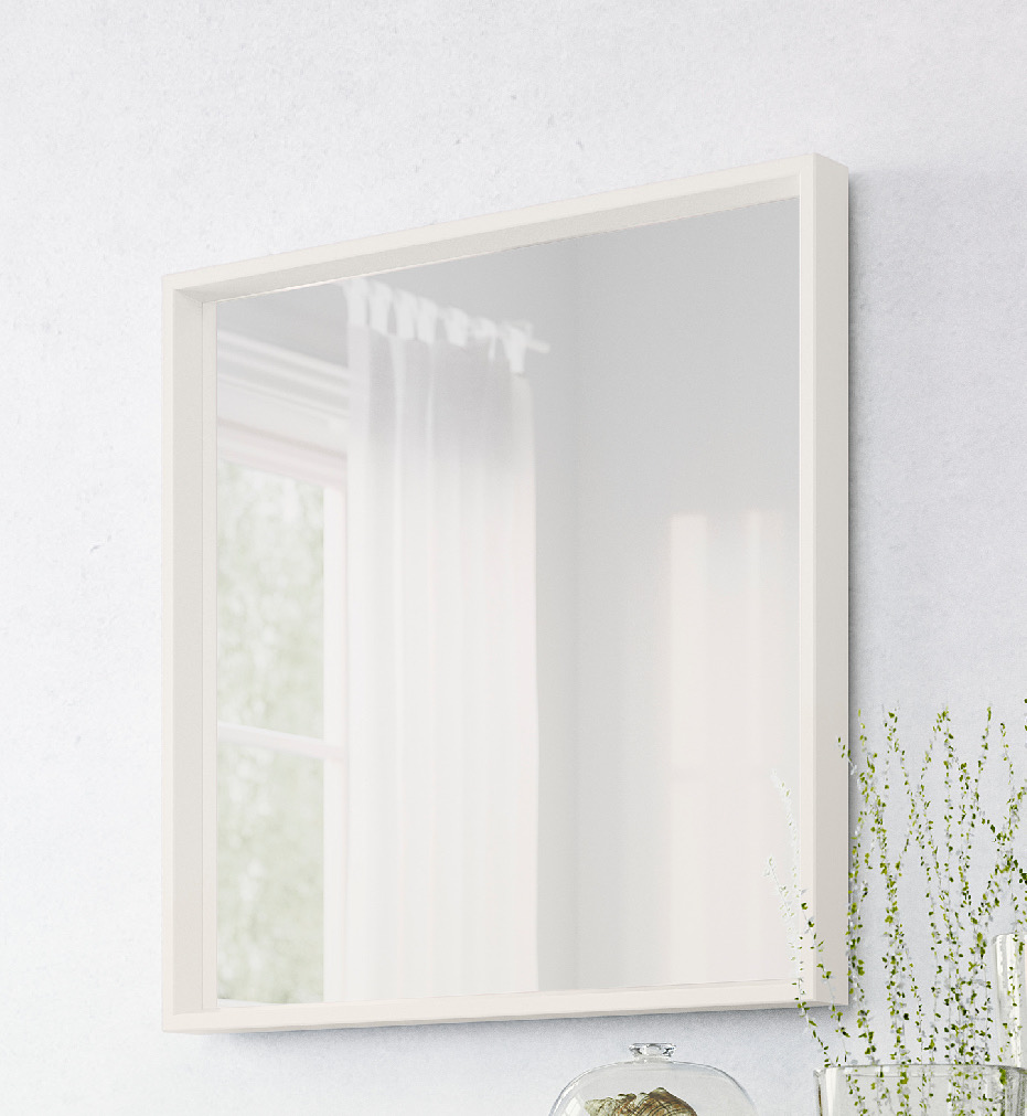 decoración y accesorios - Espejo nuevo blanco  0