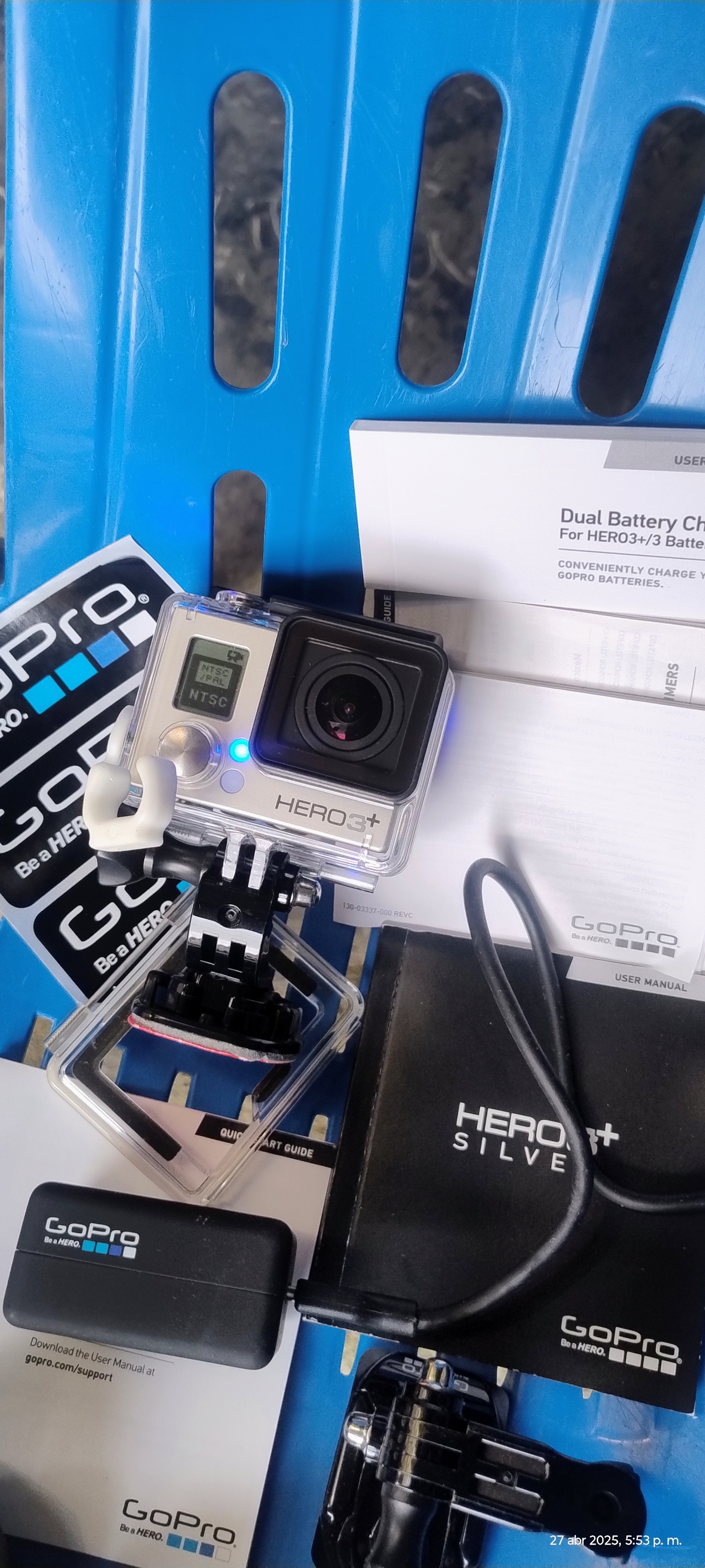camaras y audio - go pro silver +3 1