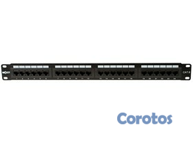 computadoras y laptops - PATCH PANEL DE 24 PUERTOS, CAT6, NEXXT. AW191NXT06